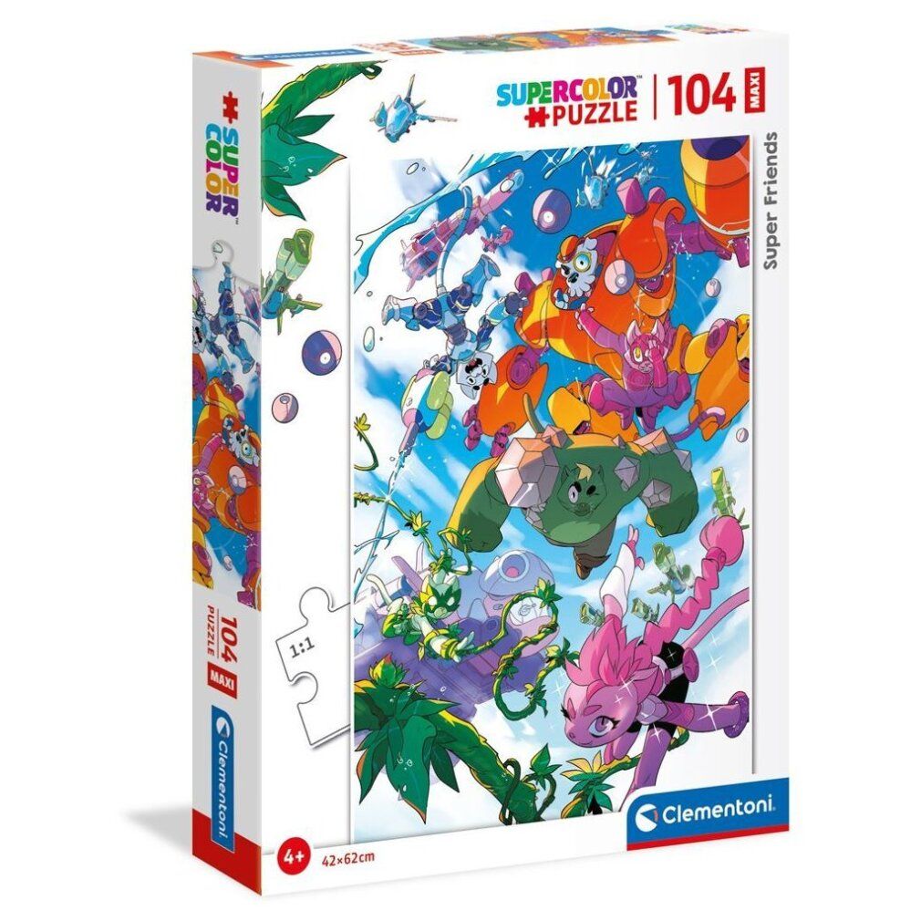 clementoni Puzzle Super Friends! maxi