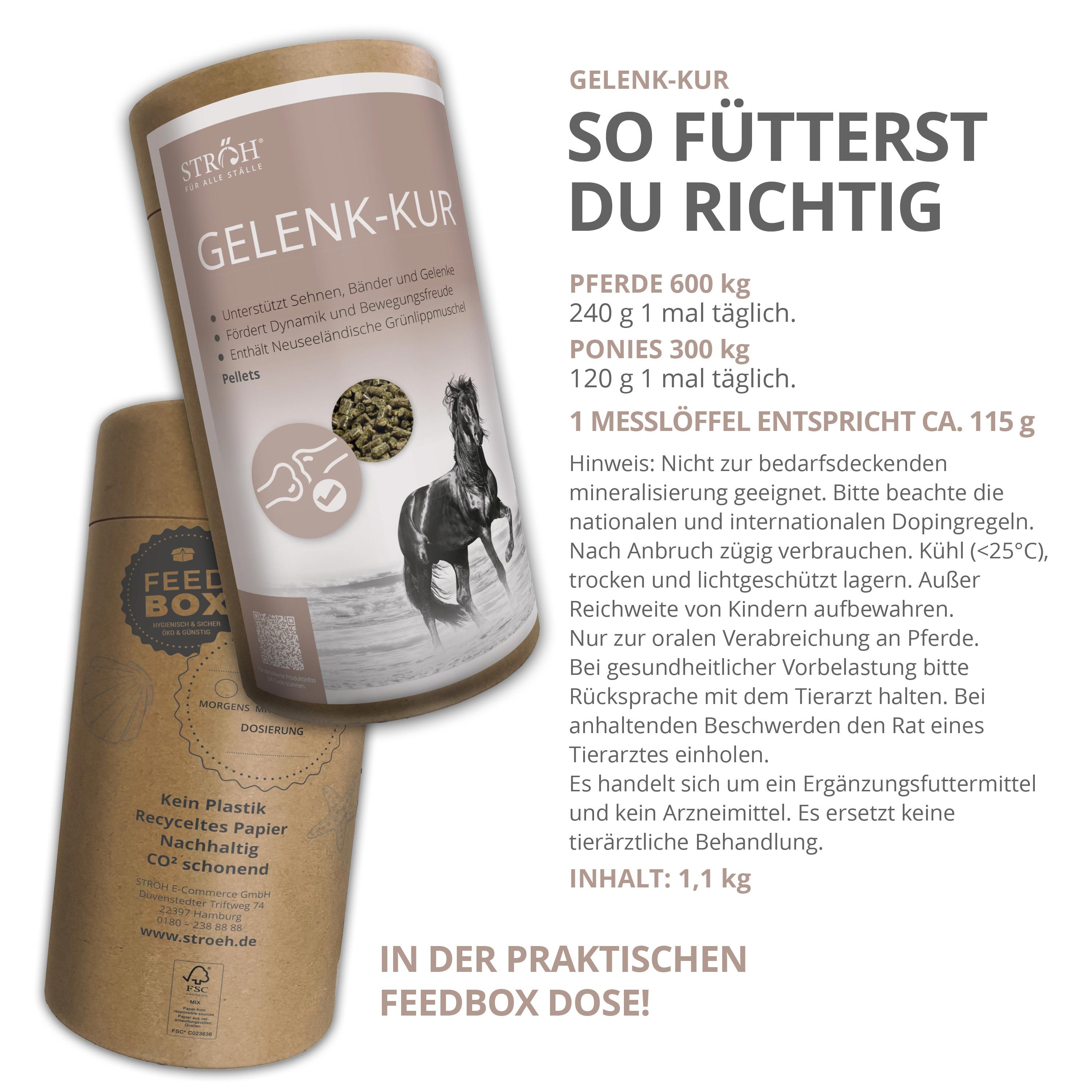 STRÖH Küsten Gelenk-Kur  Feedbox Dose