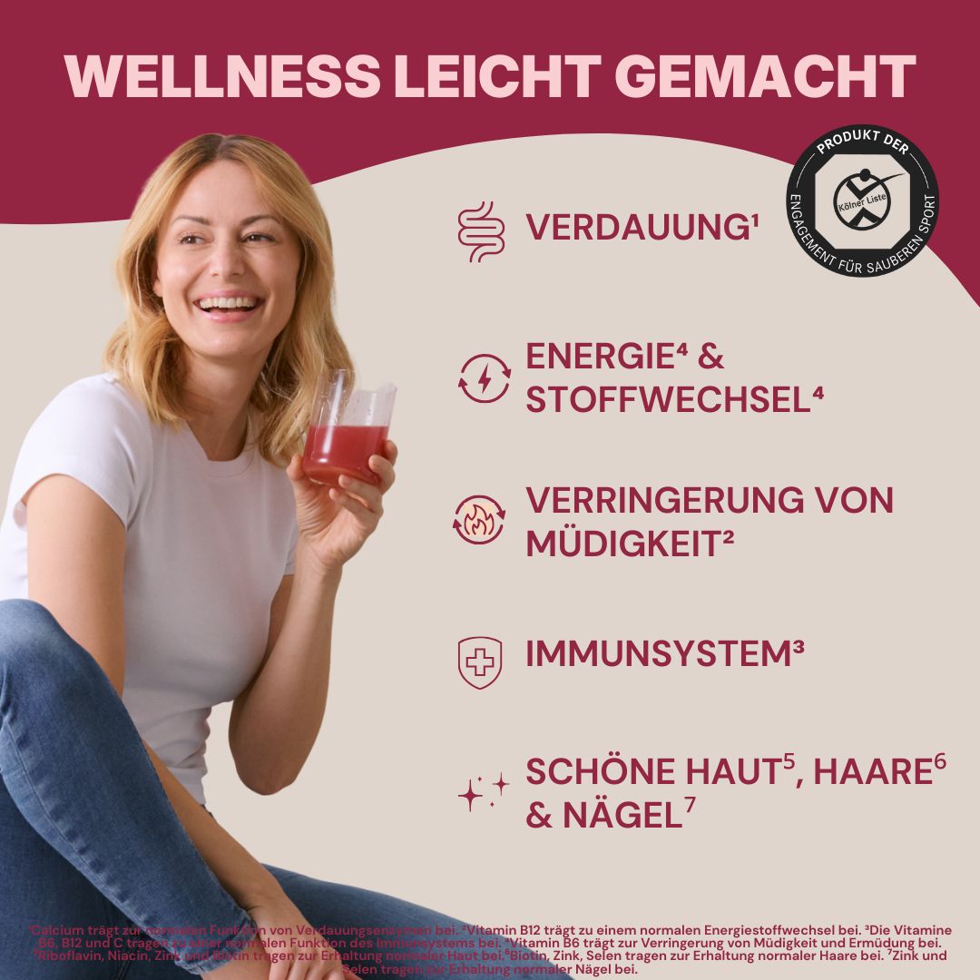 HER ONE INNER BEAUTY All in One 70+ Nährstoffe in einem Drink