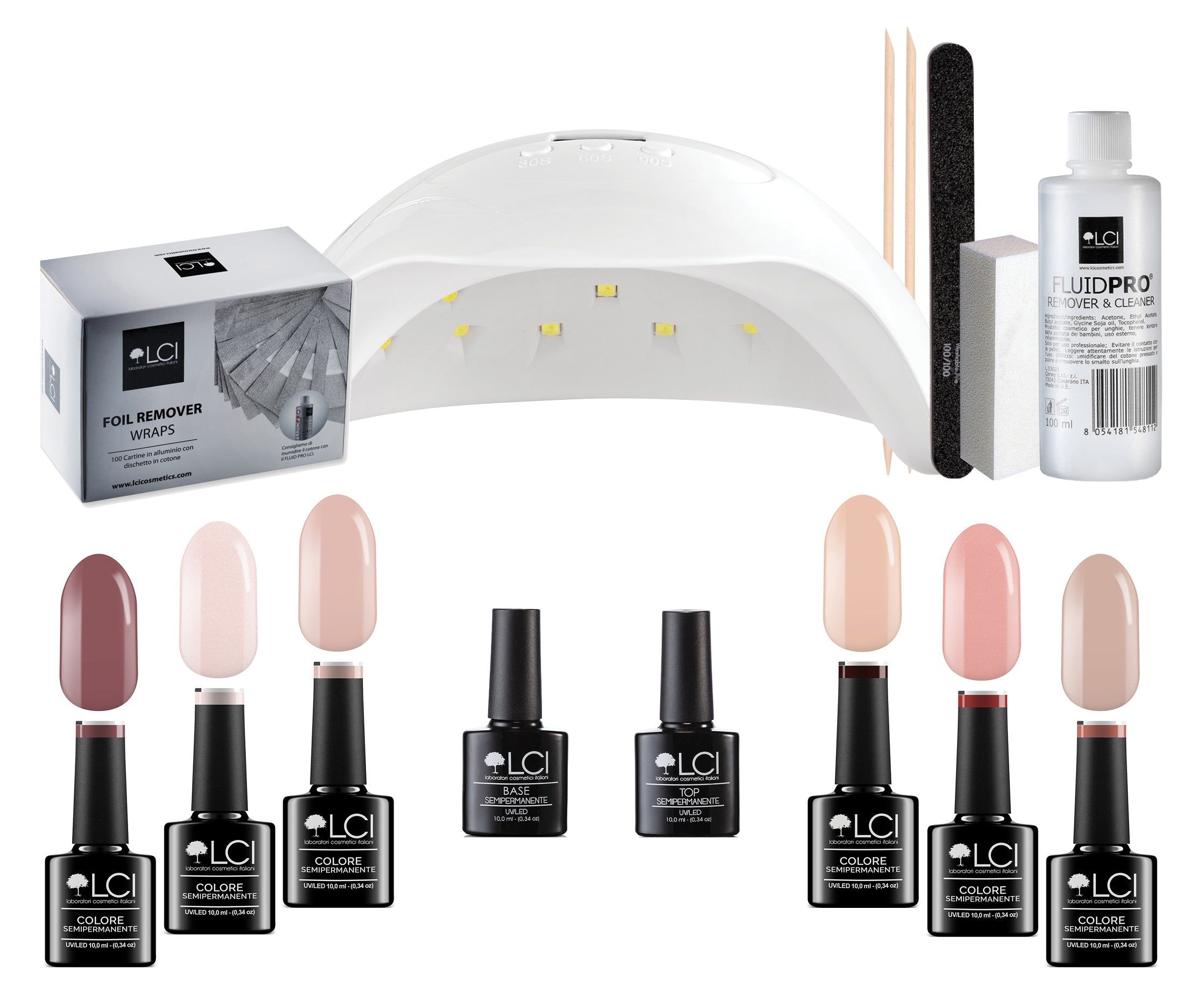 LCI Cosmetics - Kit Semipermanente LCI - Extreme Nude