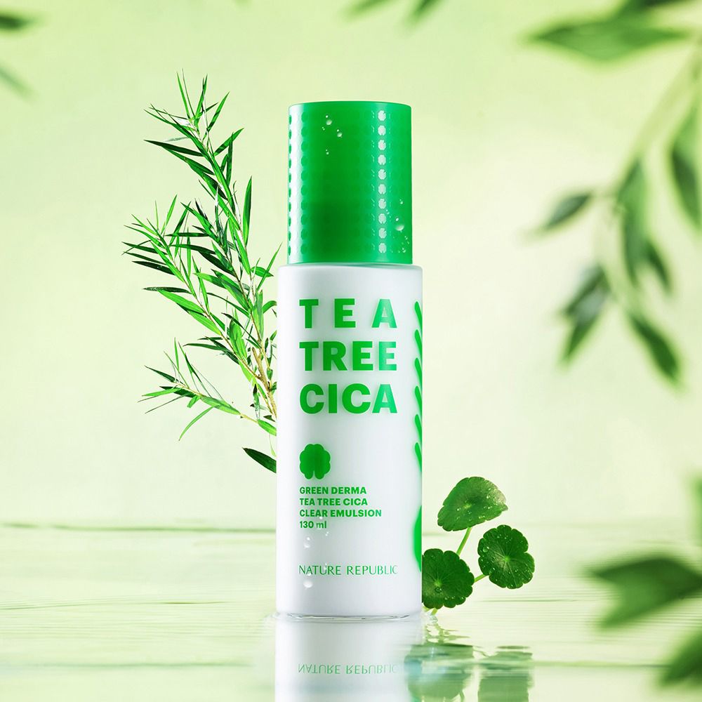NATURE REPUBLIC Green Derma Tea Tree Cica Clear Face Emulsion