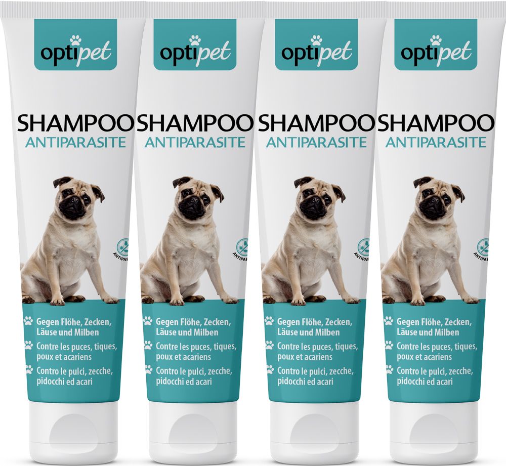 OptiPet Anti-Parasitenhampoo für Hunde & Katzen