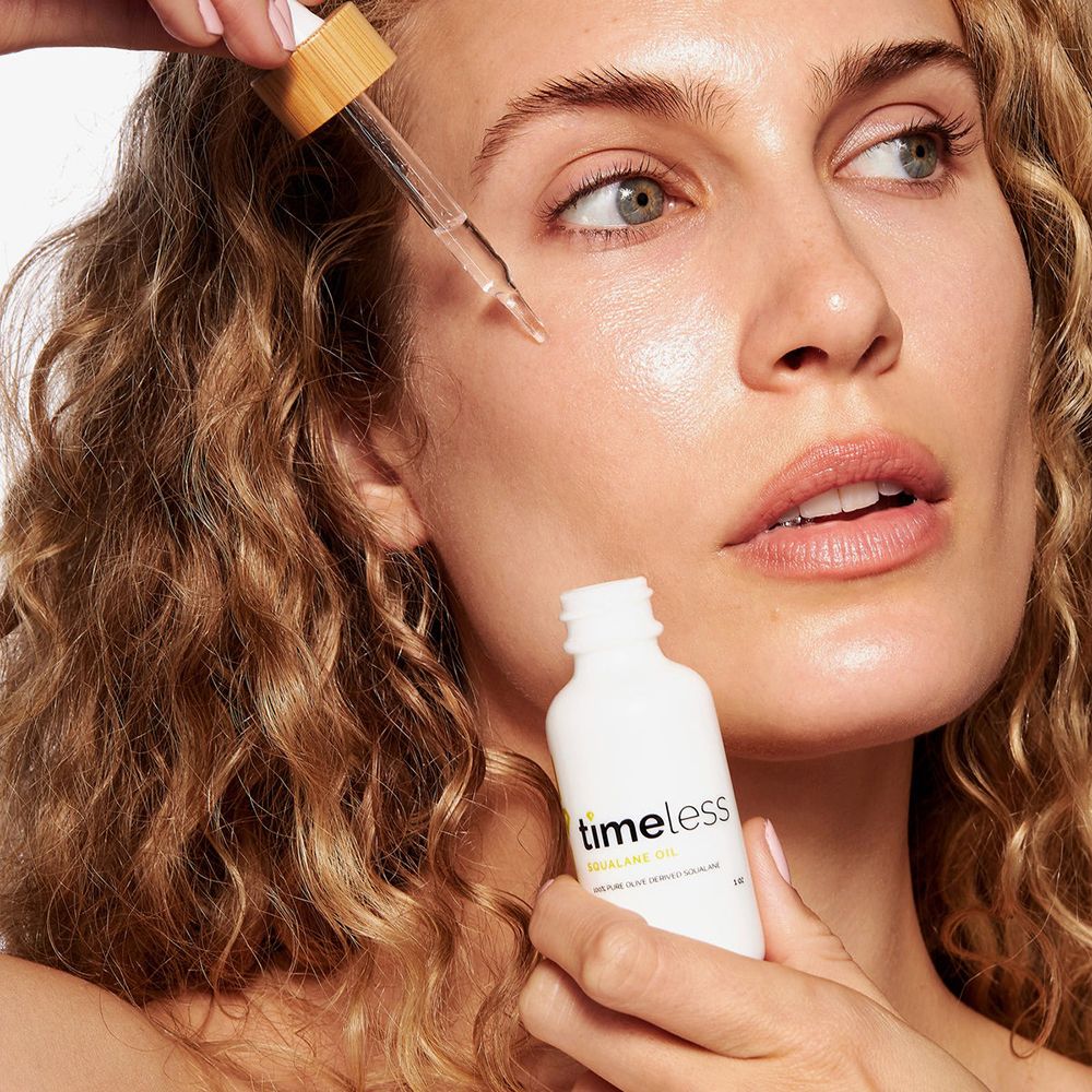 TIMELESS SKIN CARE Squalane Oil 100% Pure Face Oil
