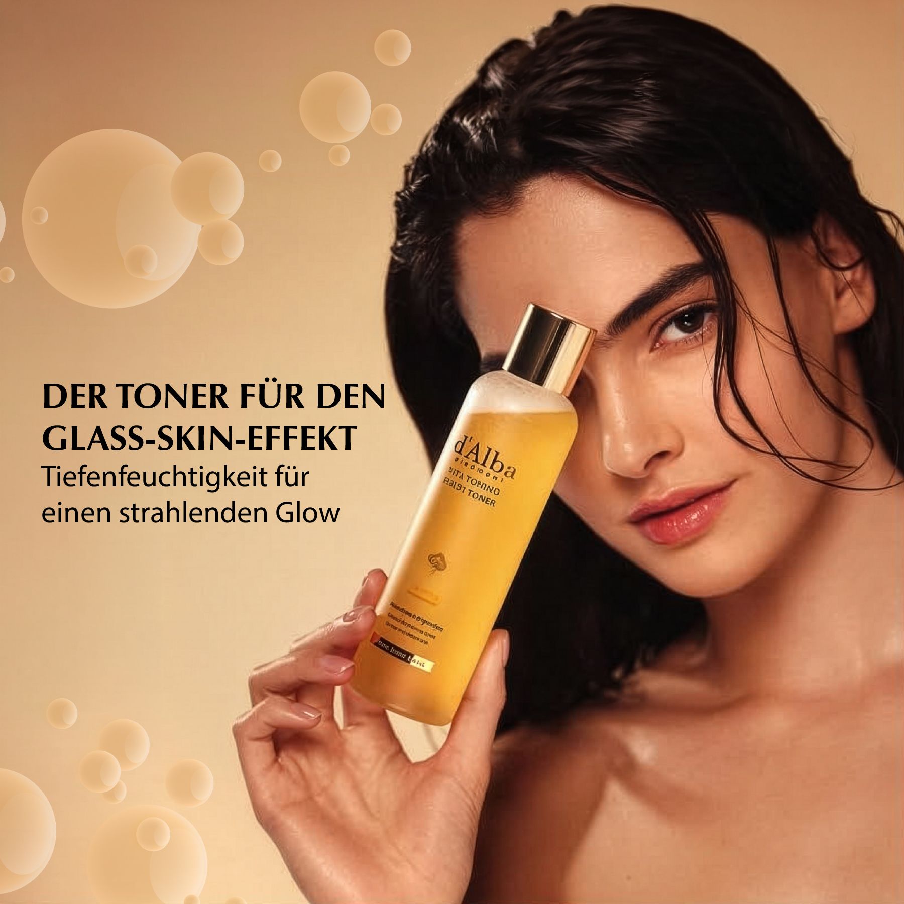 d'Alba Toner Weißtrüffel Toning Serum für Hautpflege
