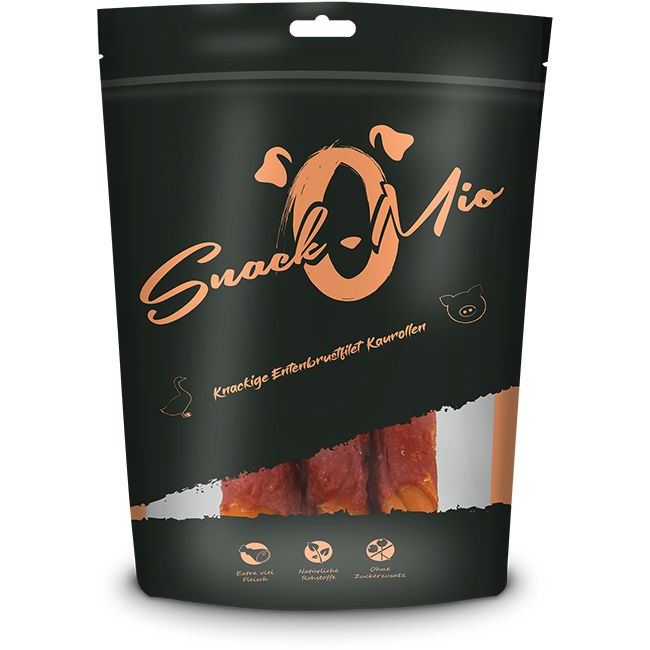 SnackOMio - knackige Entenbrustfilet Kaurolle