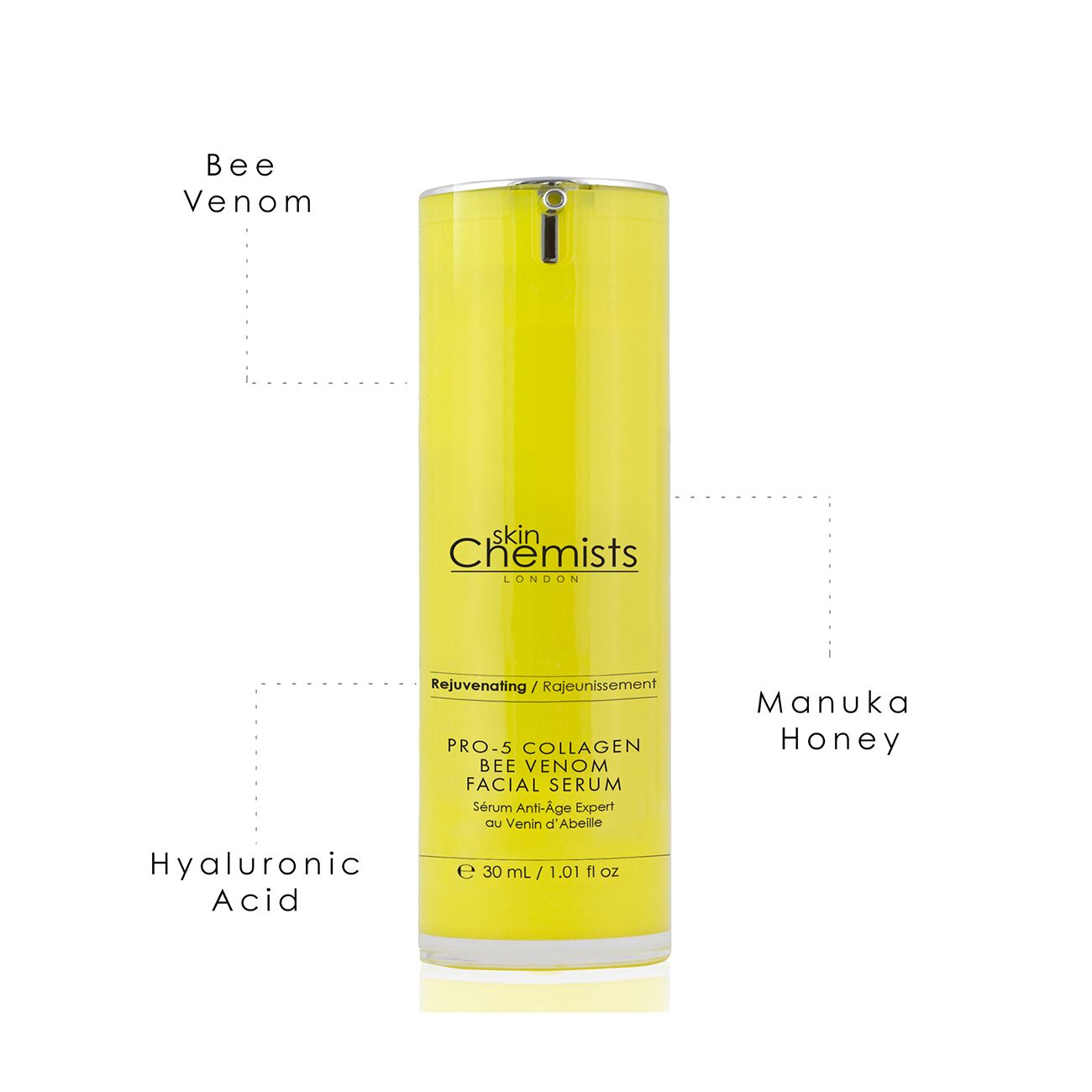skinChemists Pro-5 Collagen Bee Venom Facial Serum