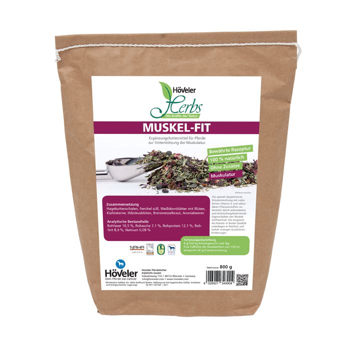 Höveler Herbs MUSKEL-Fit 800 g