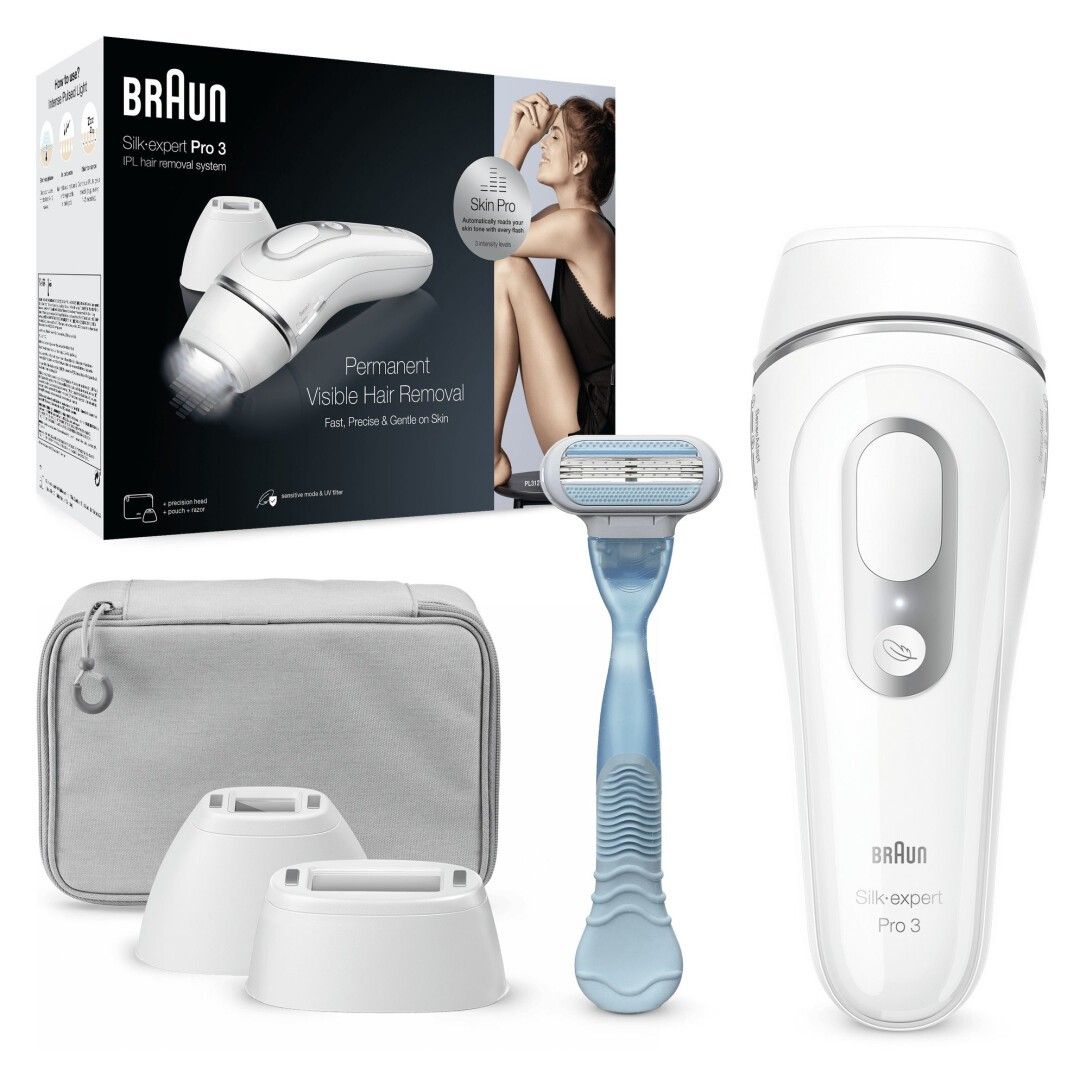 Braun IPL       HAARENTFERNUNGSGERÄT (PL3121         WS/SI)