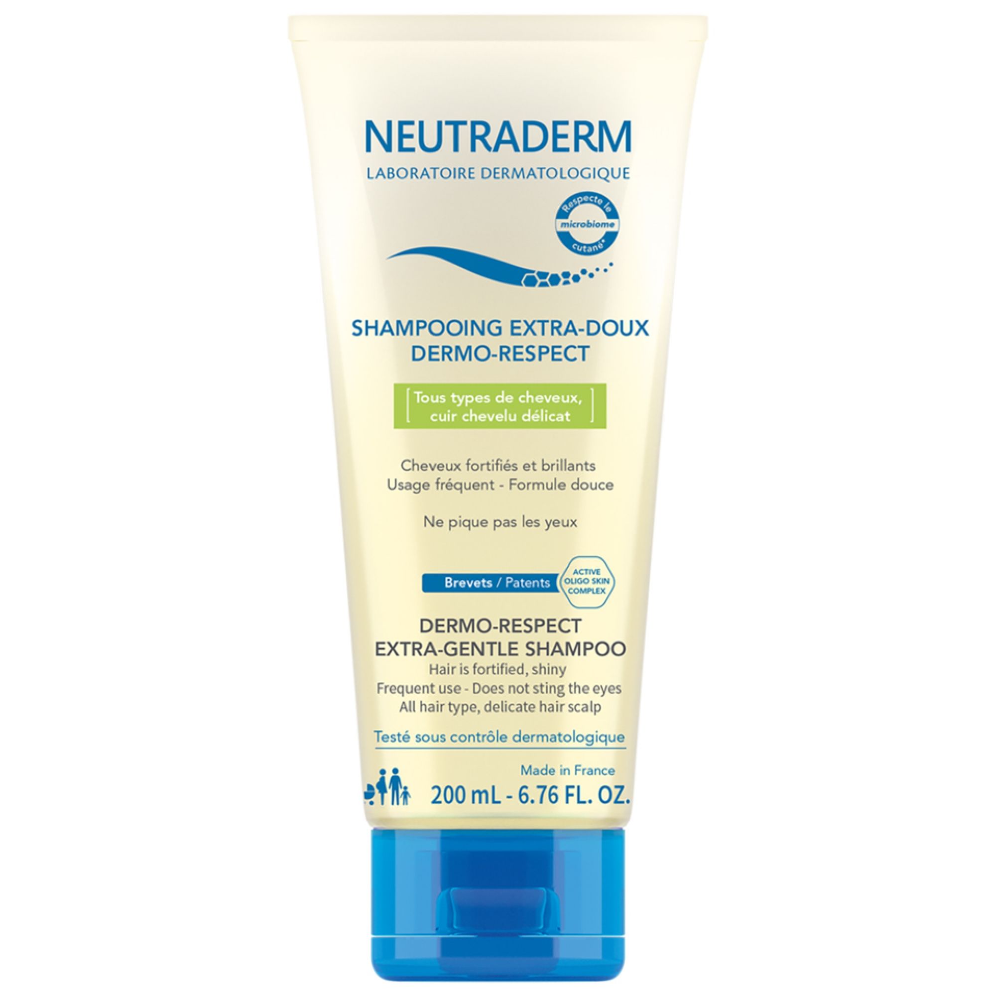 Neutraderm Extra Mildes Shampoo Dermo-Respekt 6,2x3,8x14,3 cm