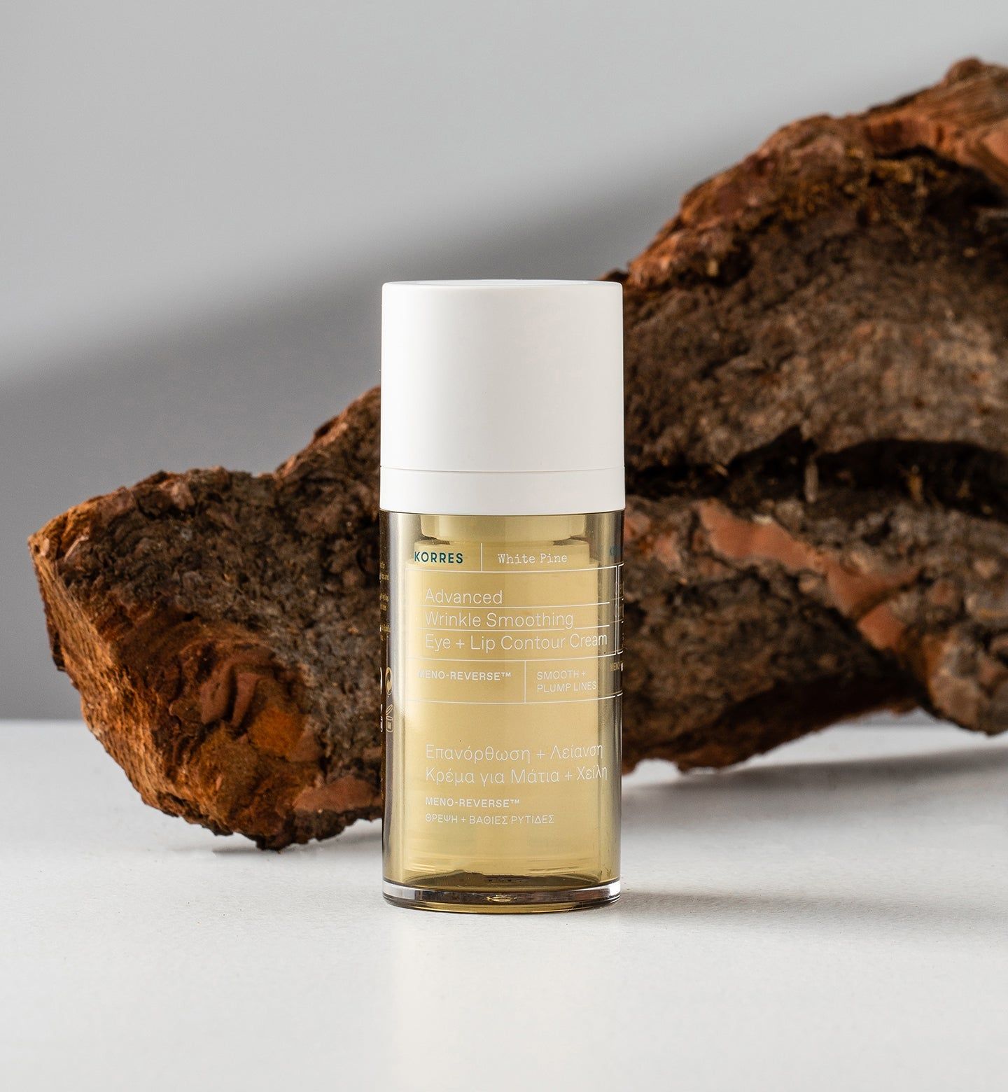 KORRES White Pine Augen- und Lippenkonturcreme