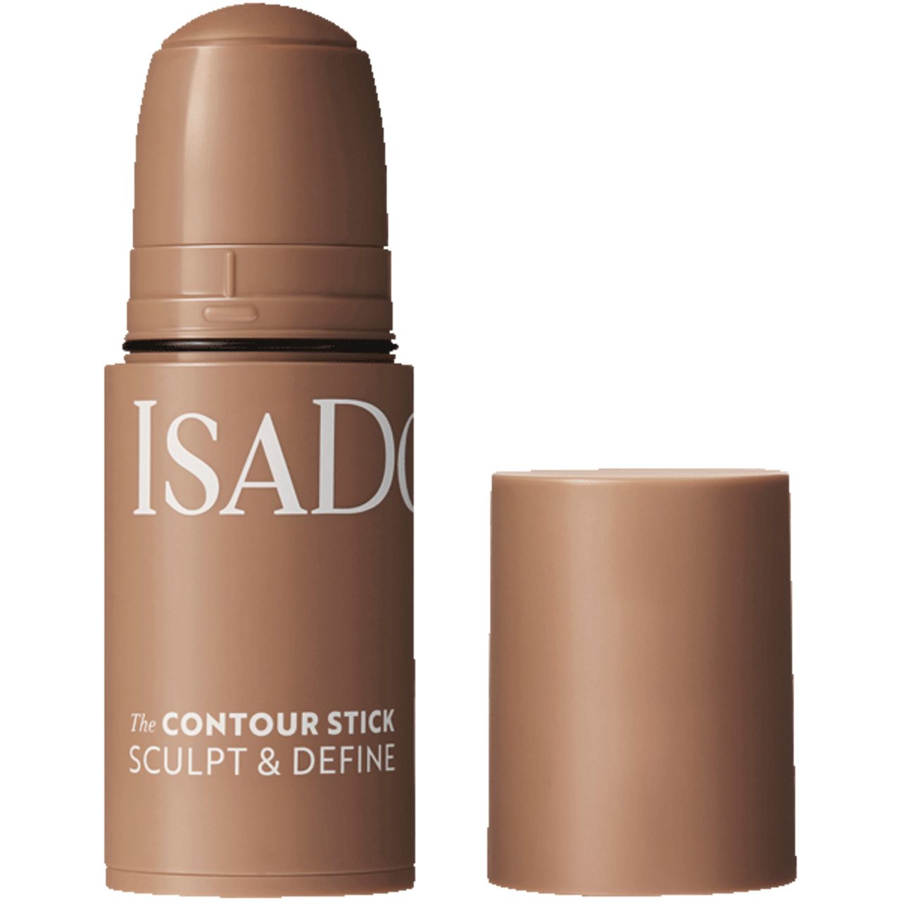 Konturstift mit Deckel. Aufschrift: IsaDora, The Contour Stick, Sculpt & Define.