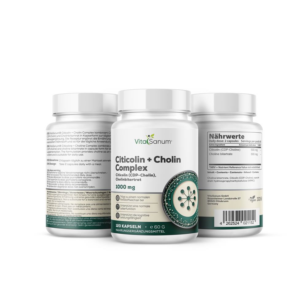 VitaSanum® Citicolin + Cholin Complex