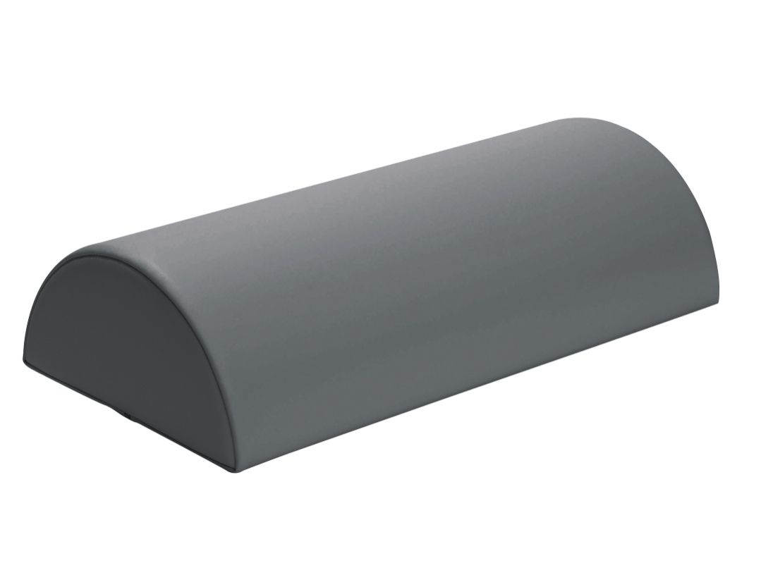 Kübler Sport® Halbrolle - Lagerungshilfe, Grau, 50 x 18 x 9 cm