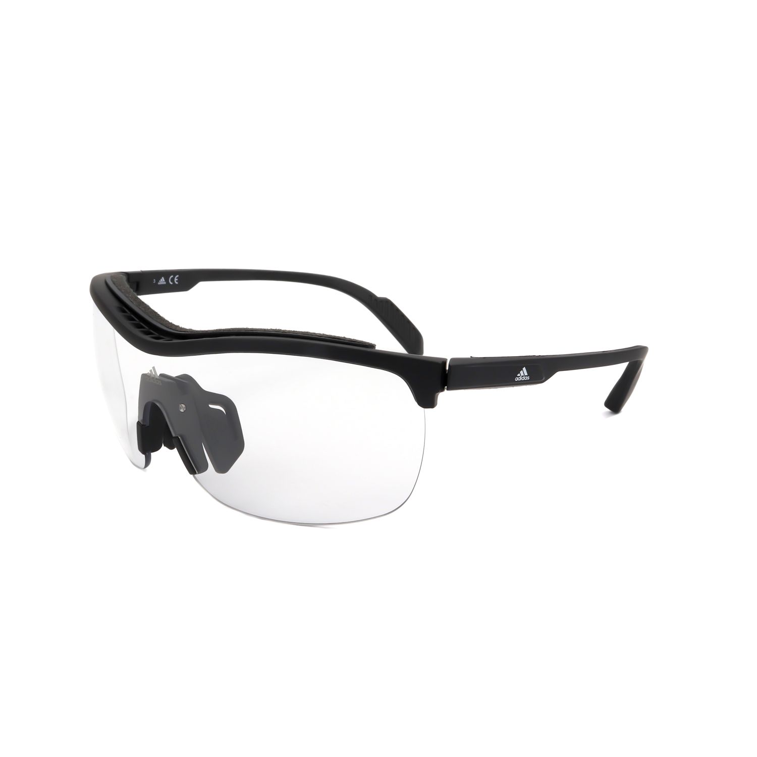 Adidas occhiali da sole unisex SP0043 black transparent