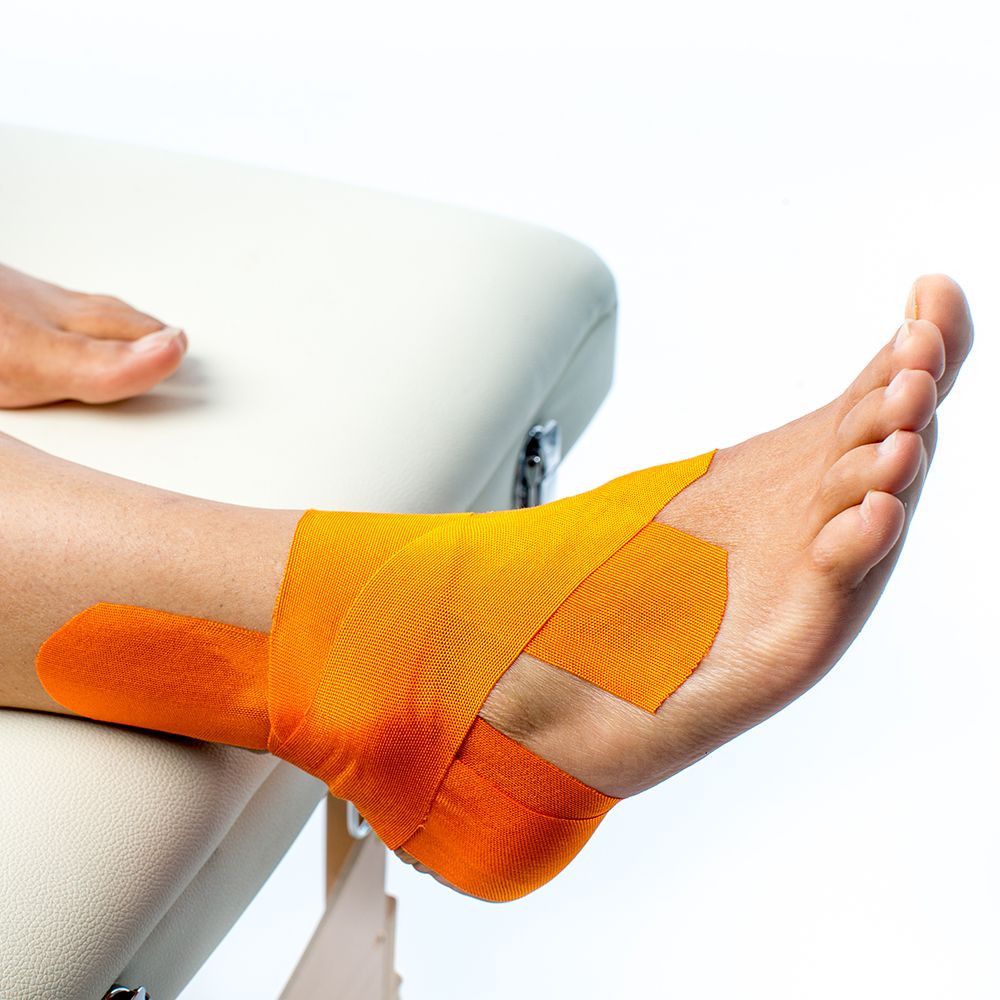 CureTape® Sports Orange, Kinesiotape + 25 Klebekraft 1 St Shop Apotheke