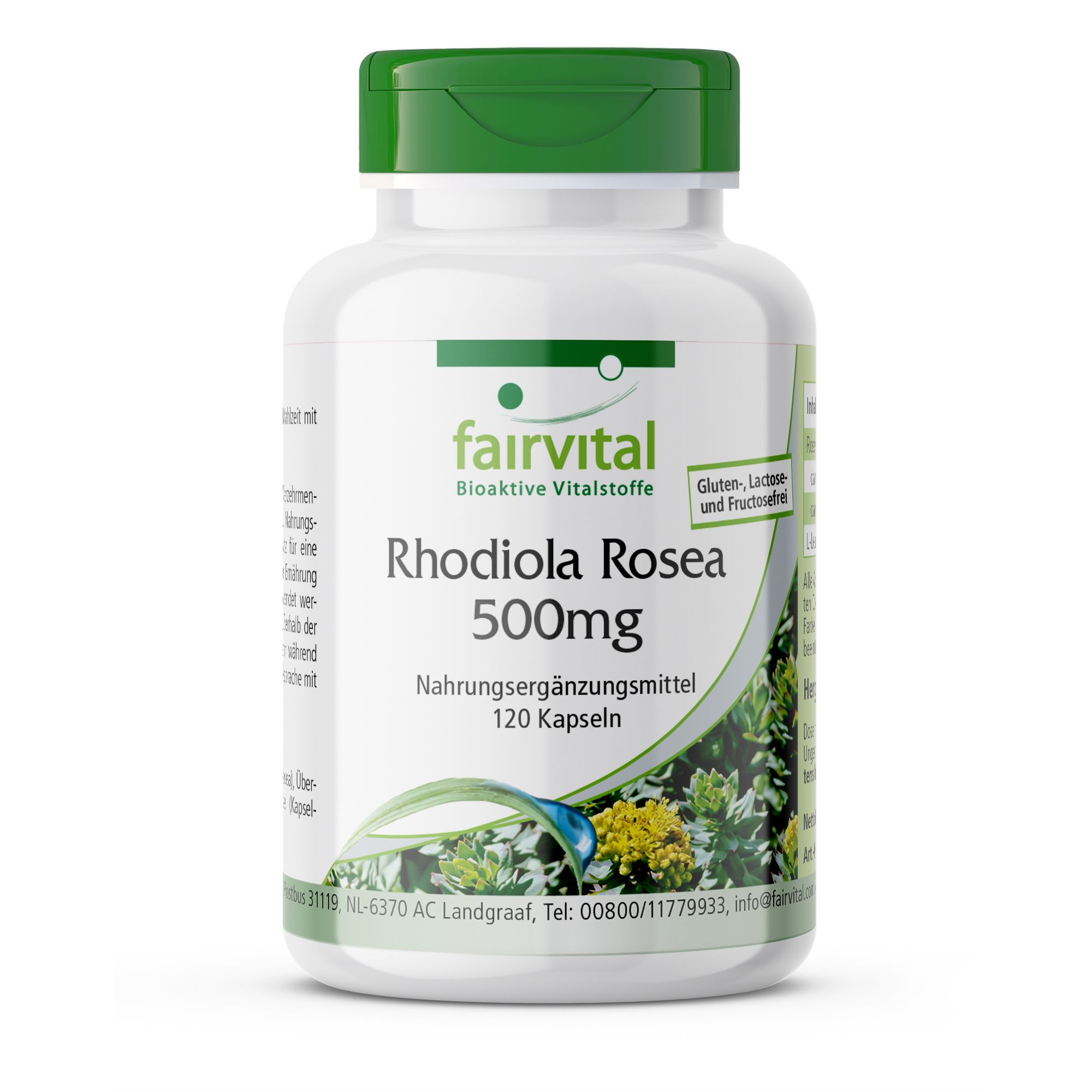 Fairvital | Rhodiola Rosea 500mg 120