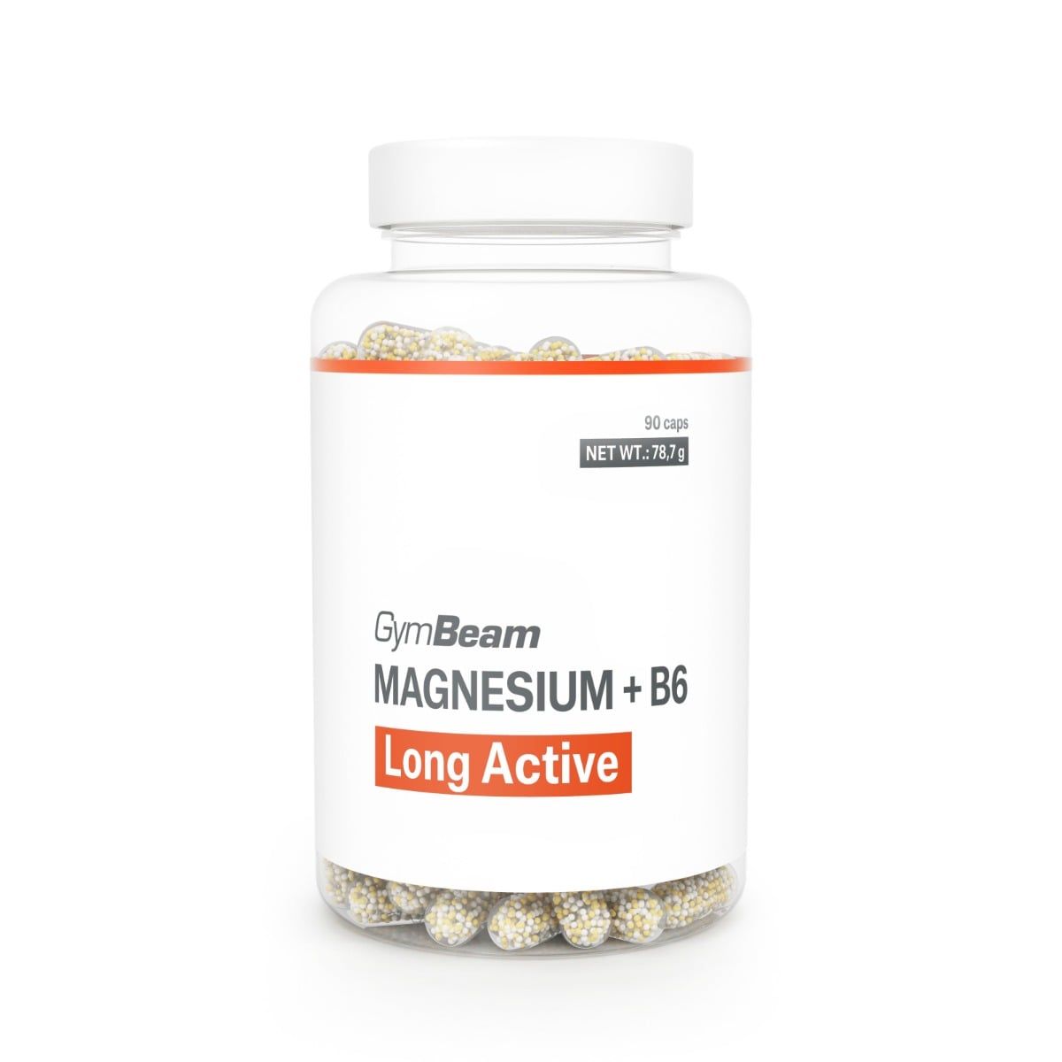 GymBeam Micro Magnesium Chelat + B6 mikroverkapselte Kapseln 90 St