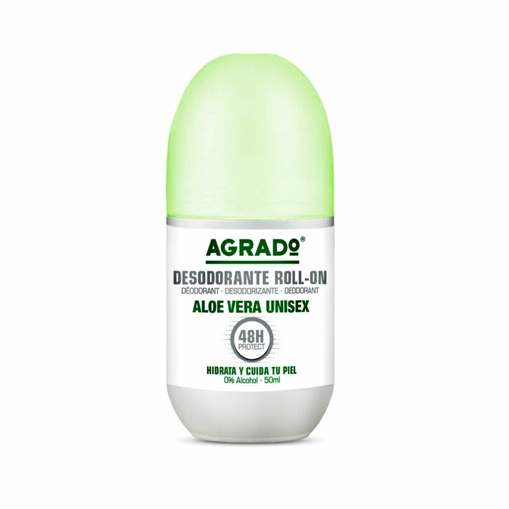 Agrado Desodorante Roll On Aloe Vera 50