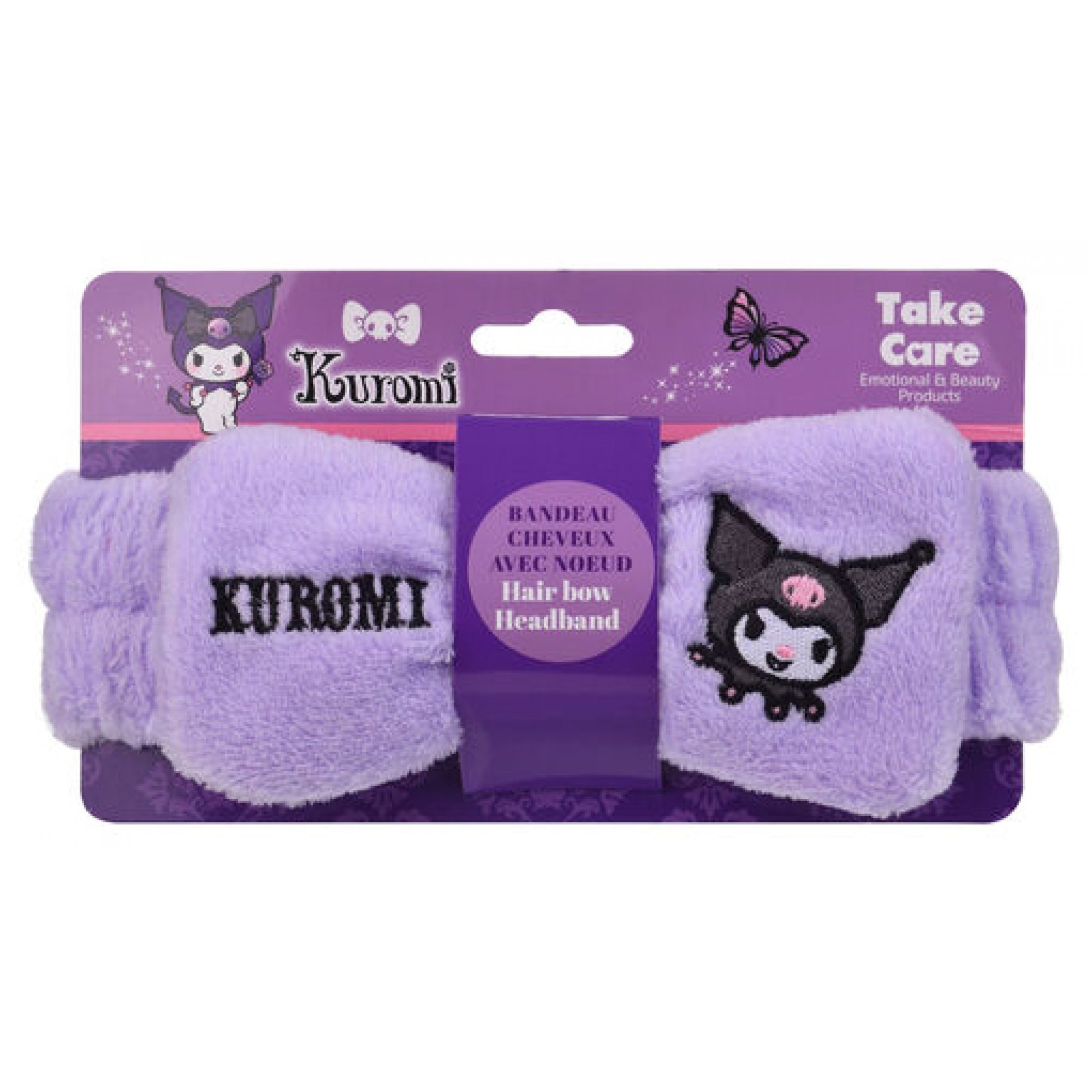 Take Care Kuromi Haarband mit Schleife 20x11x4 cm
