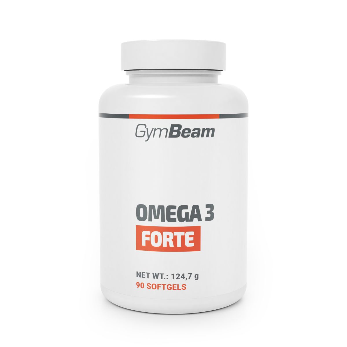 GymBeam Omega 3 Forte Fischöl mit EPA und DHA Kapseln 90 St