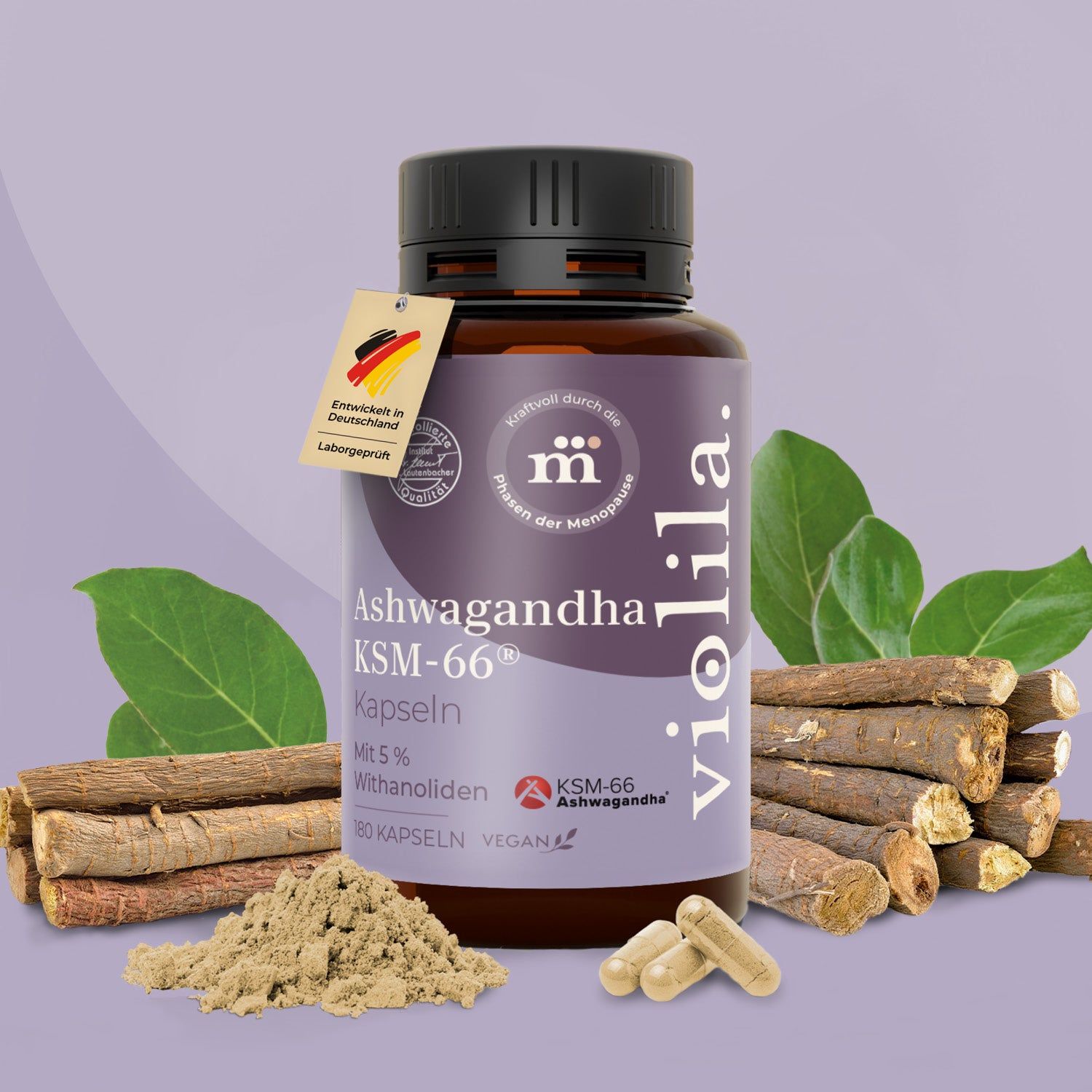 violila Ashwagandha KSM-66 Kapseln
