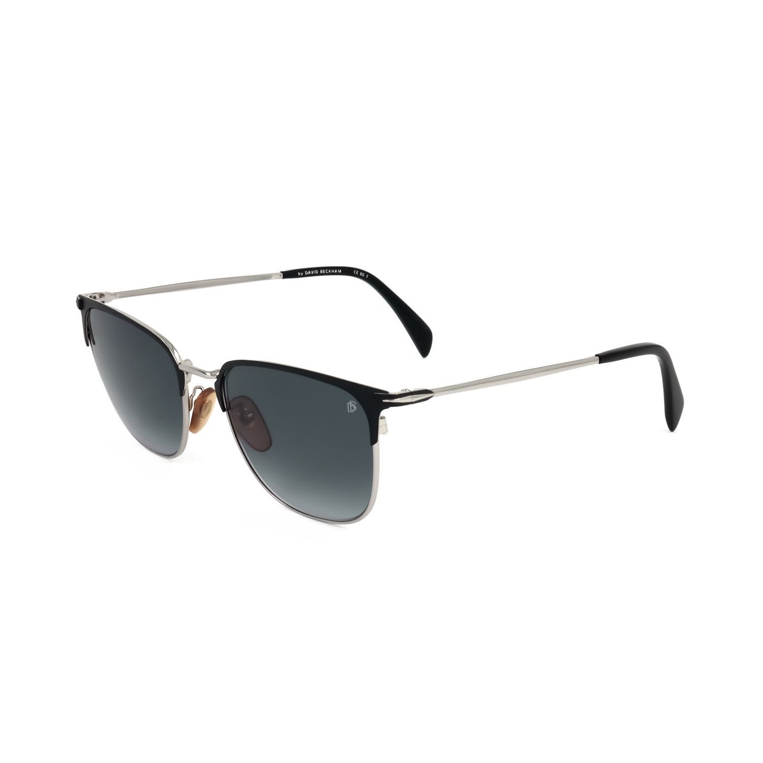 David Beckham occhiali da sole uomo DB 7094/G/S silver-coloured black