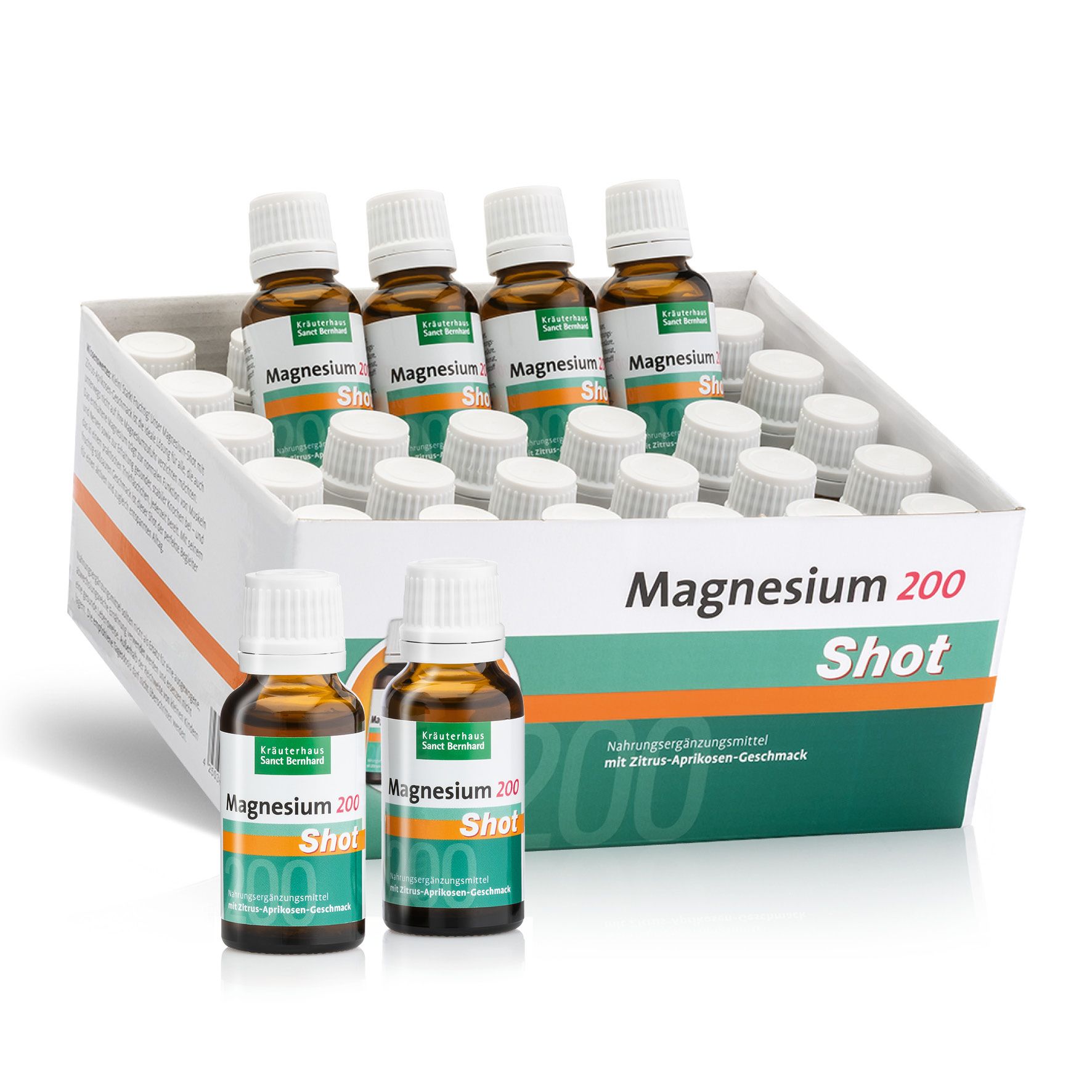 Sanct Bernhard Magnesium-Shot 200 600 ml Flaschen