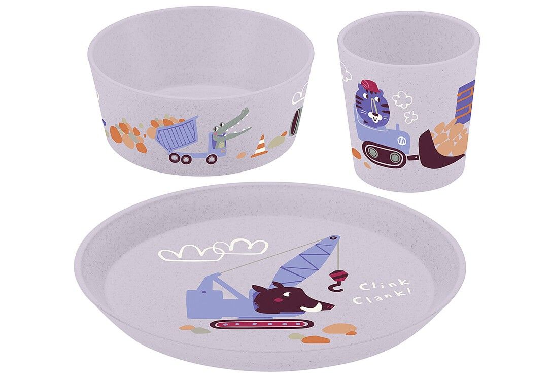 KOZIOL stoviglie per bambini Trucks