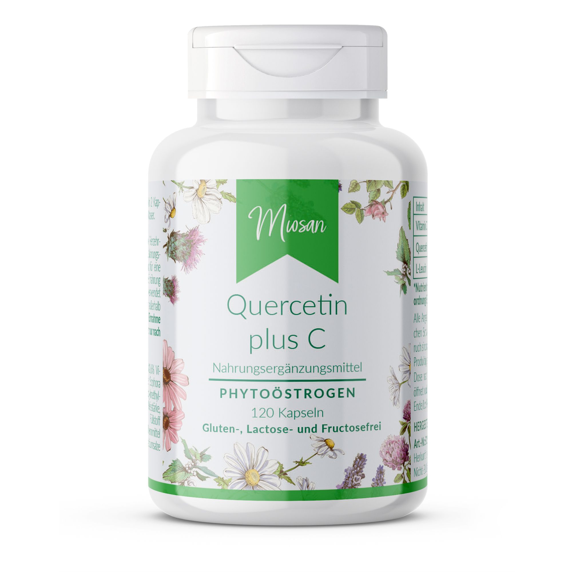 Miosan Quercetin plus Vitamin C 120 St