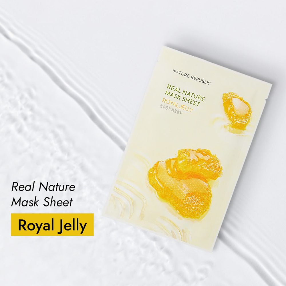 NATURE REPUBLIC Real Nature Royal Jelly Face mask