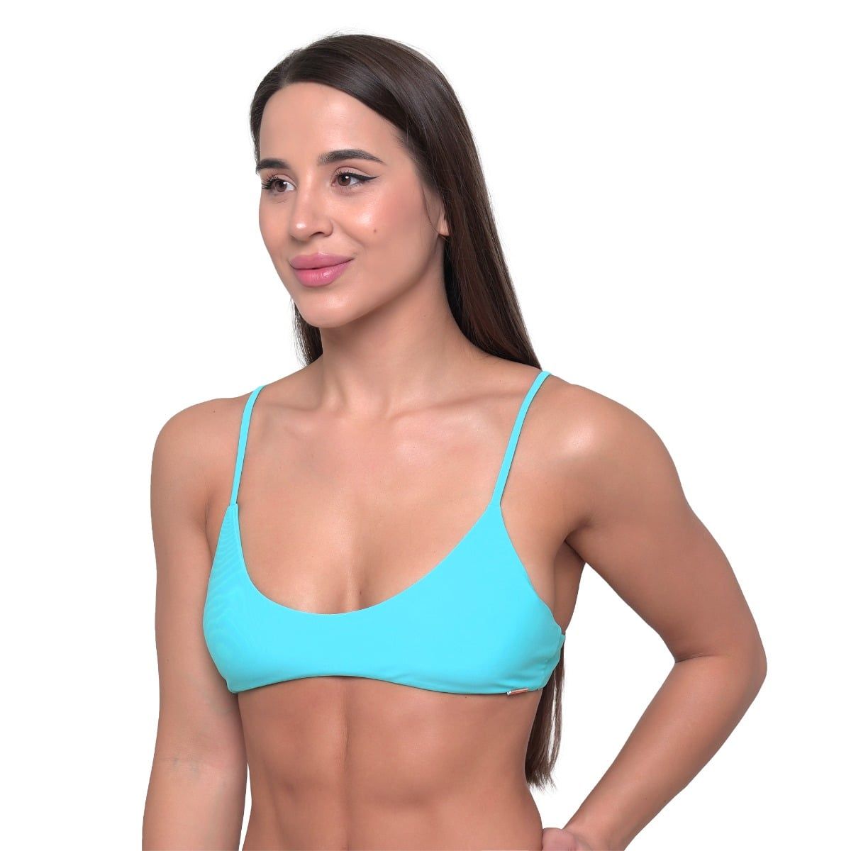 GymBeam Bikini-Oberteil Damen HAWAII mit verstellbaren Trägern Lagoon
