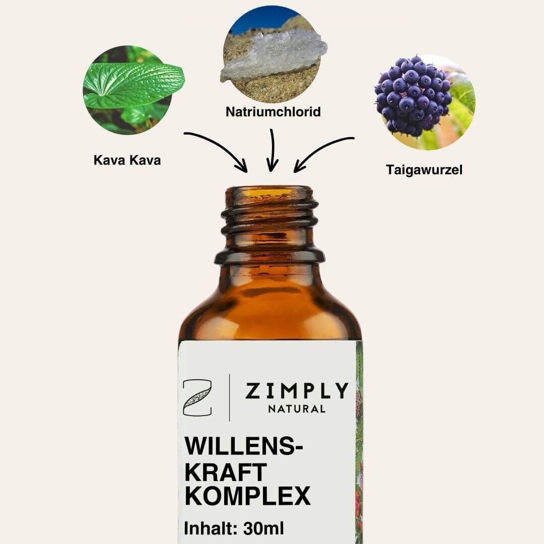 ZIMPLY NATURAL Willenskraft Komplex Spray