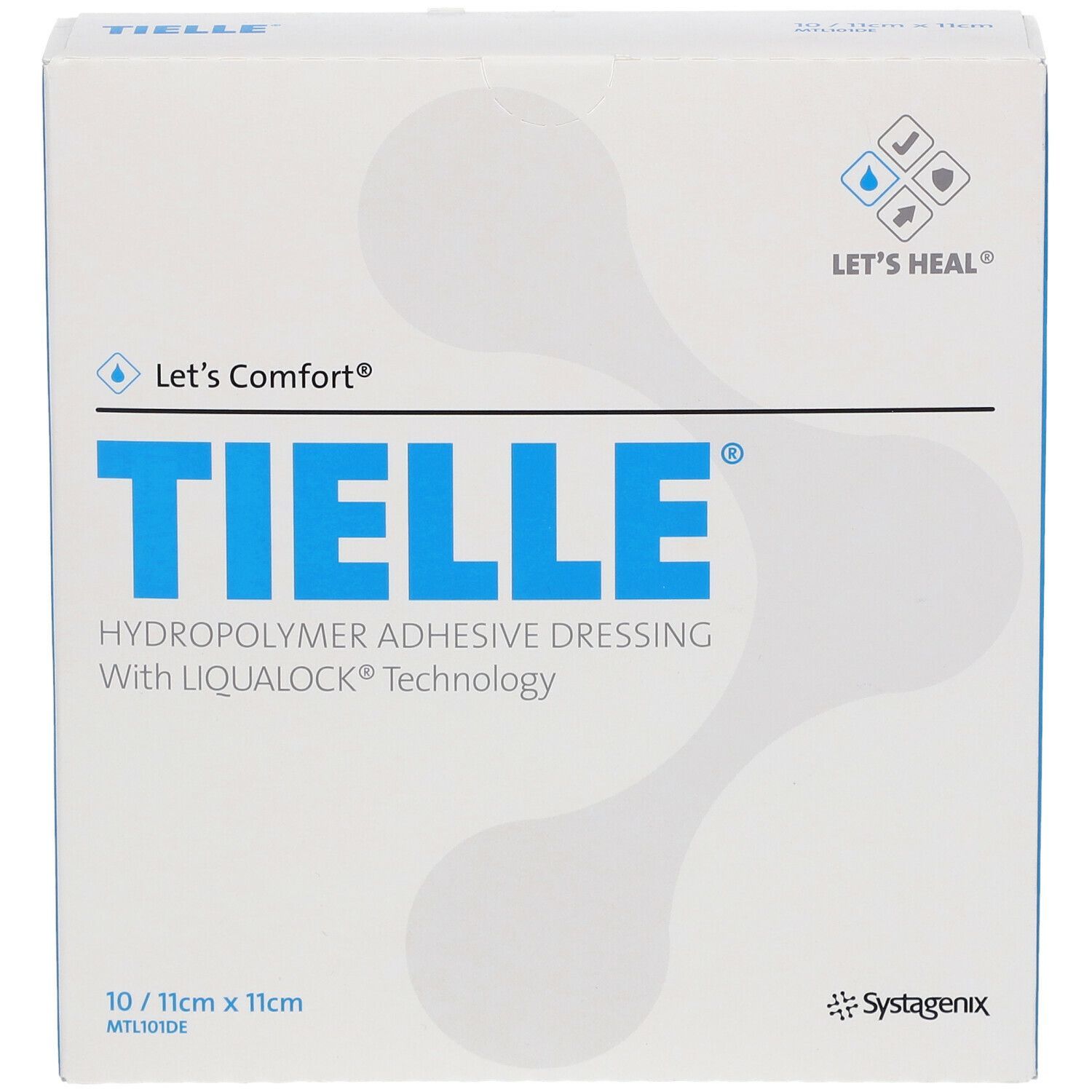 TIELLE® Schaumverband steril 11 x 11 cm