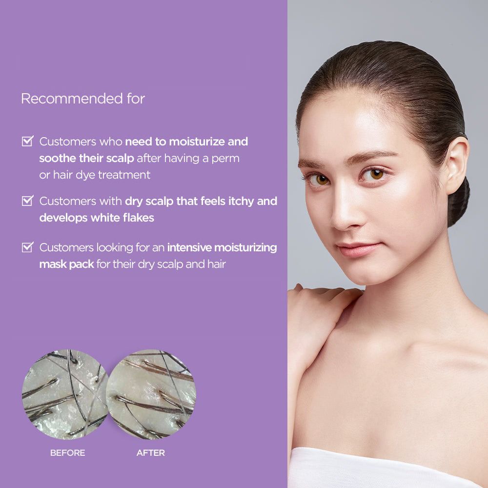 AYUNCHE Derma Calming Mask – Haarmaske für trockene, empfindliche Kopfhaut