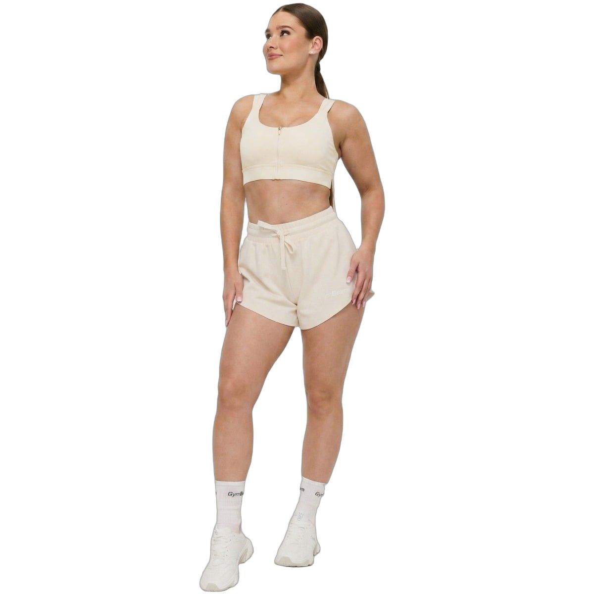 GymBeam Sport-BH Damen mit Front-Reißverschluss und verstellbaren Trägern Modell Pearl