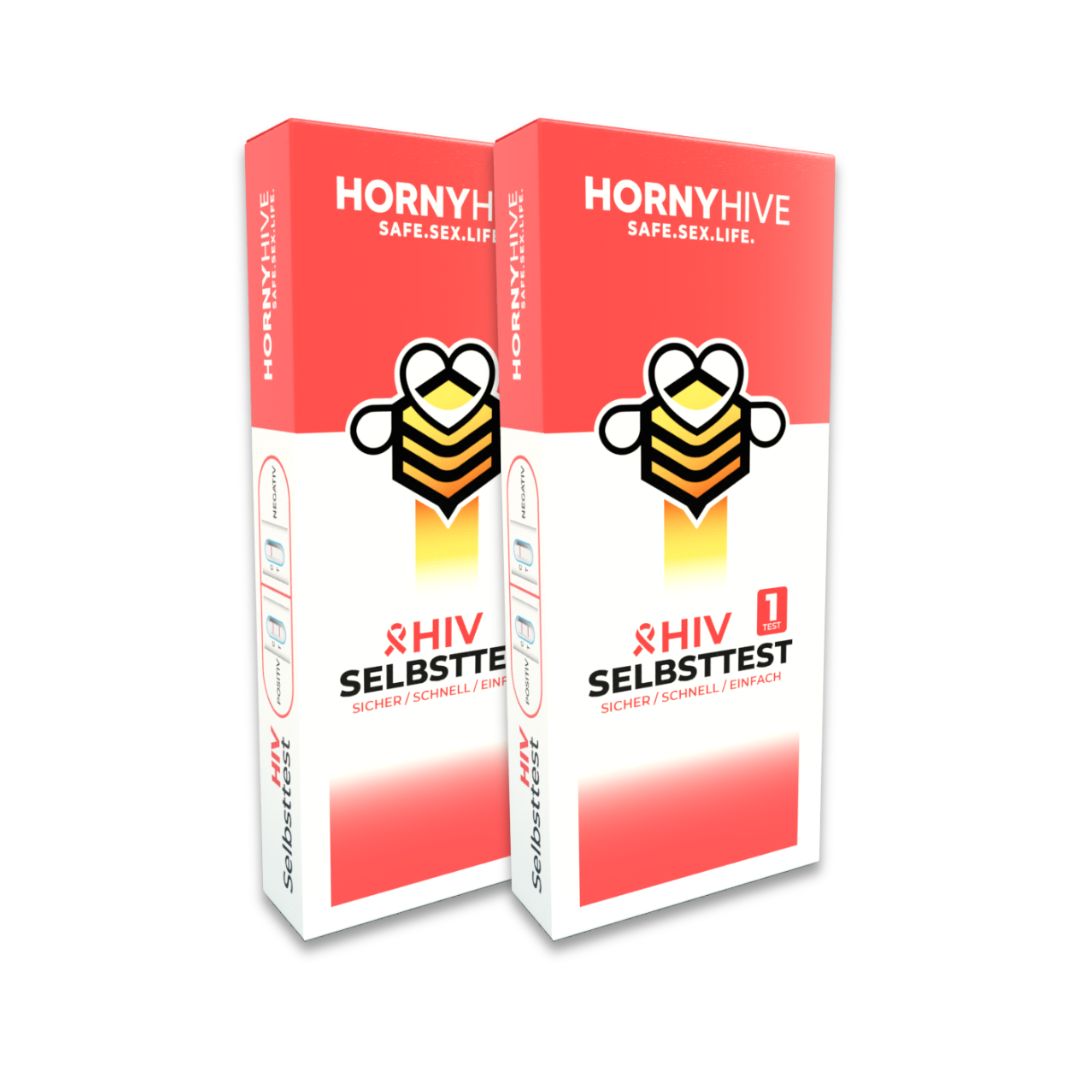 Horny Hive HIV Selbsttests - 2 Stück