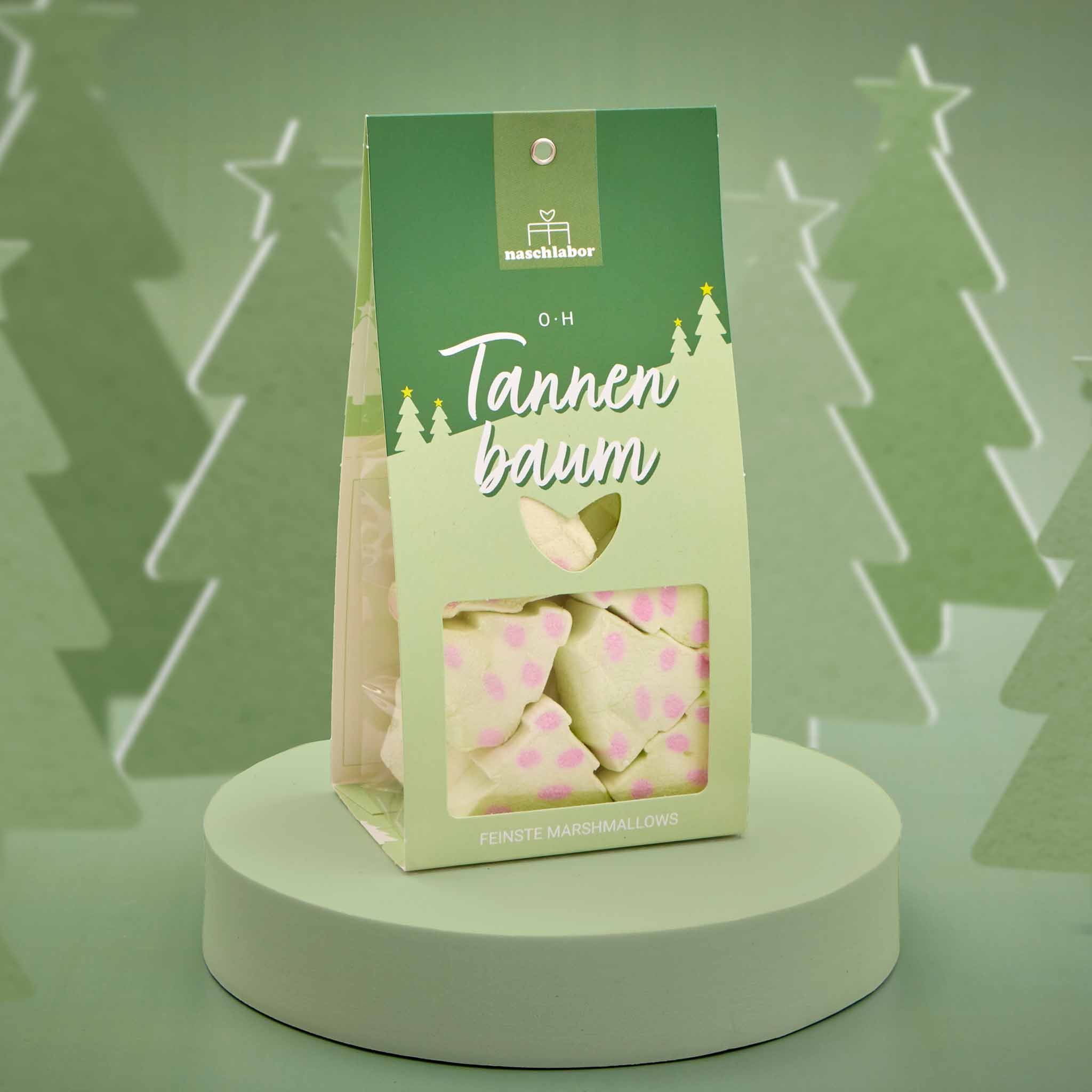 naschlabor Oh Tannenbaum Marshmallows in Geschenkverpackung 85 g