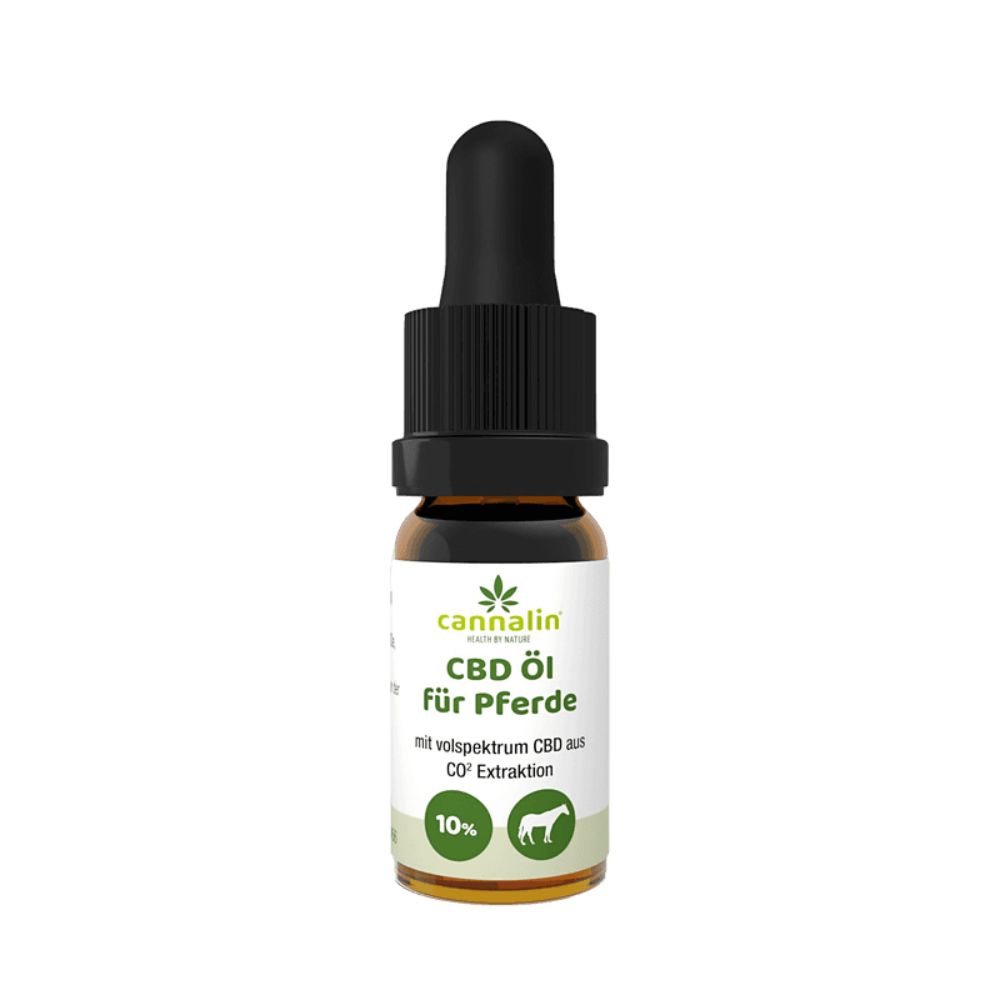 Cannalin - CBD Öl Vollspektrum für Pferde - 10% - 30ml