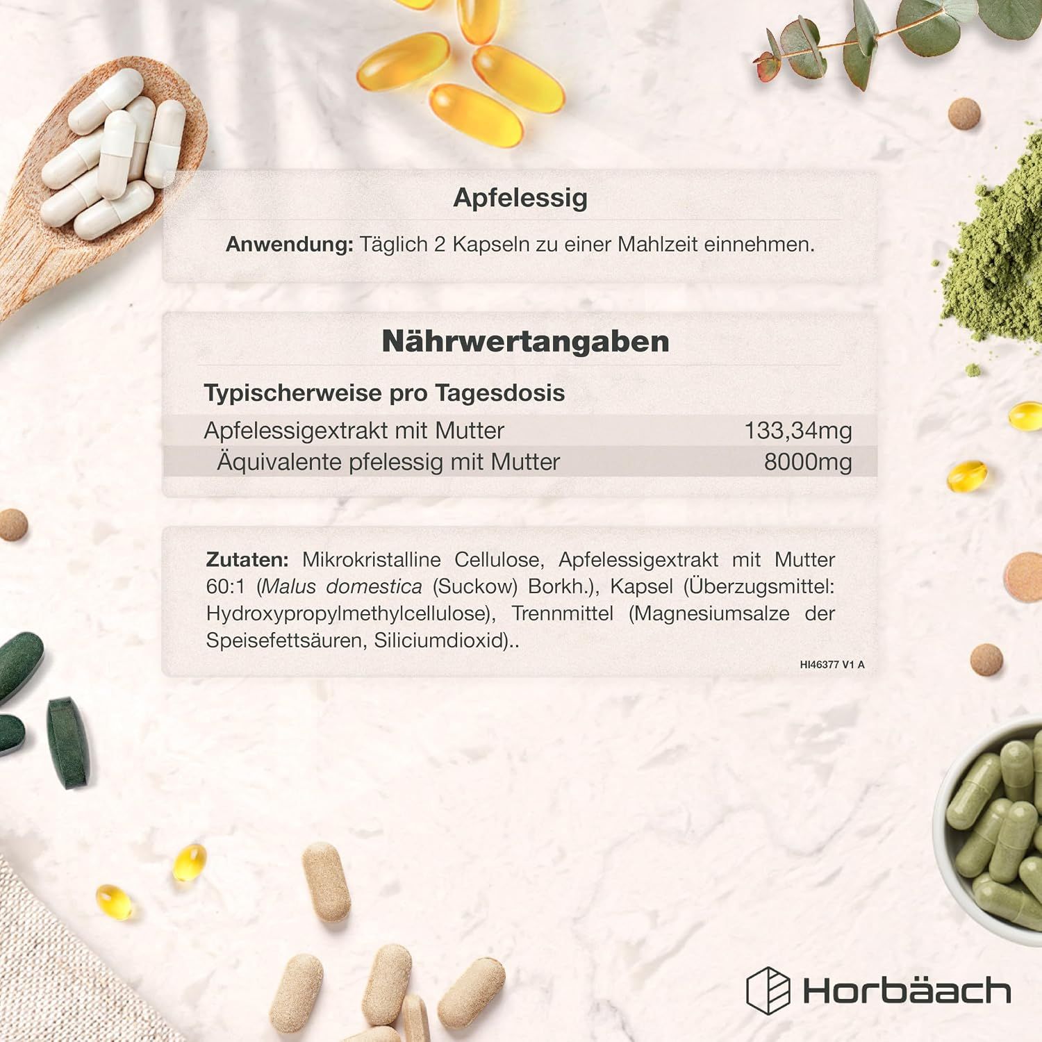 Horbäach Apfelessig Kapseln