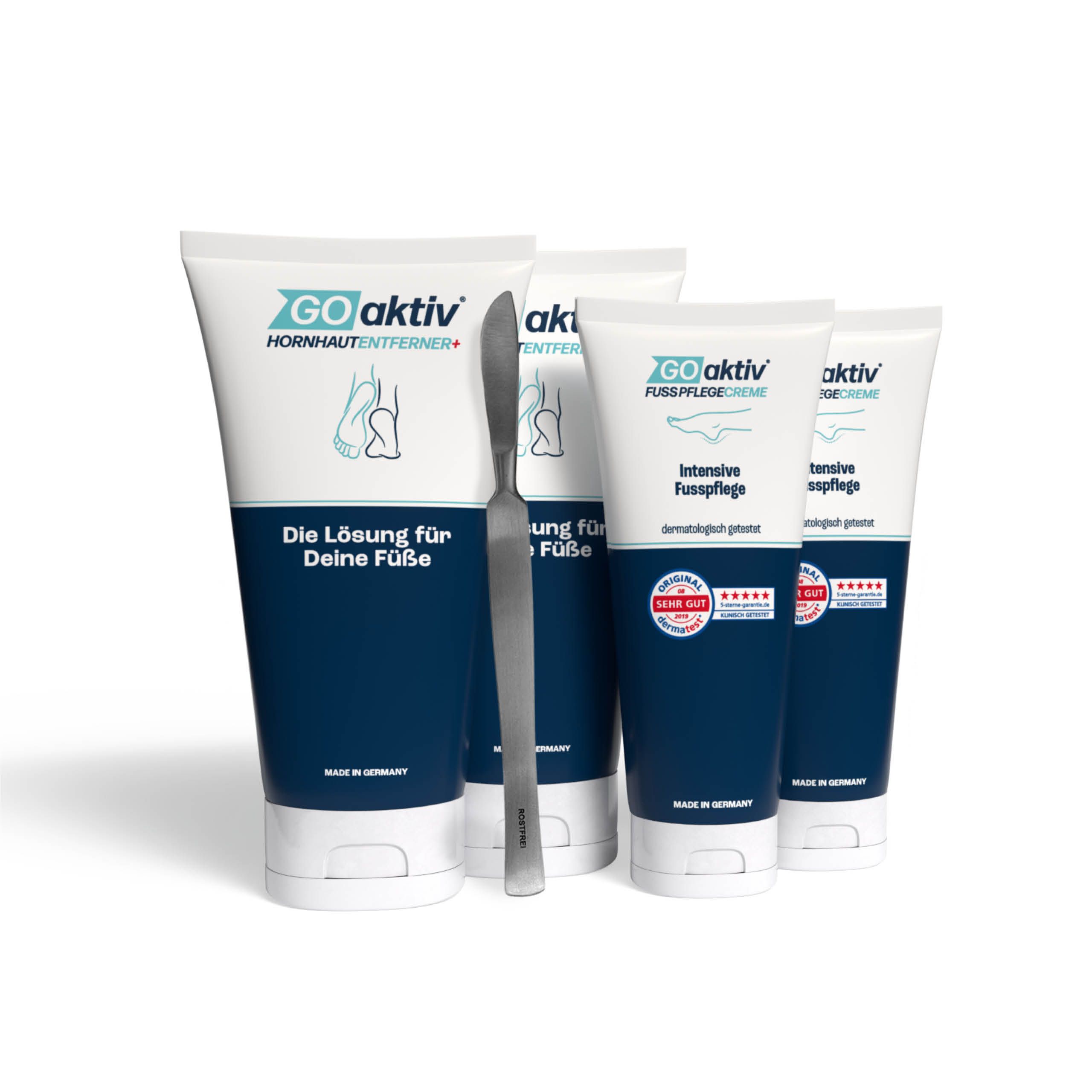 GOaktiv® Hornhaut-Entferner Komfort Set