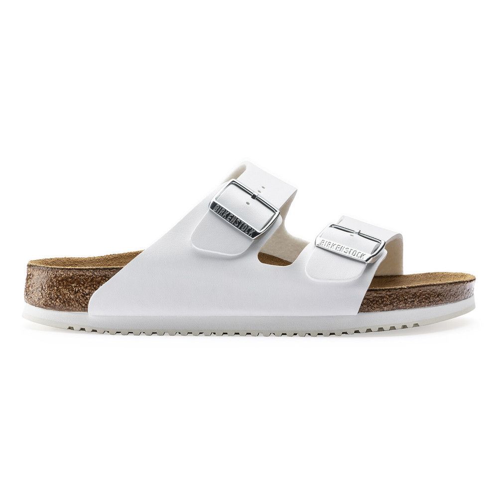 Birkenstock Arizona Prof weiß normale Weite 38