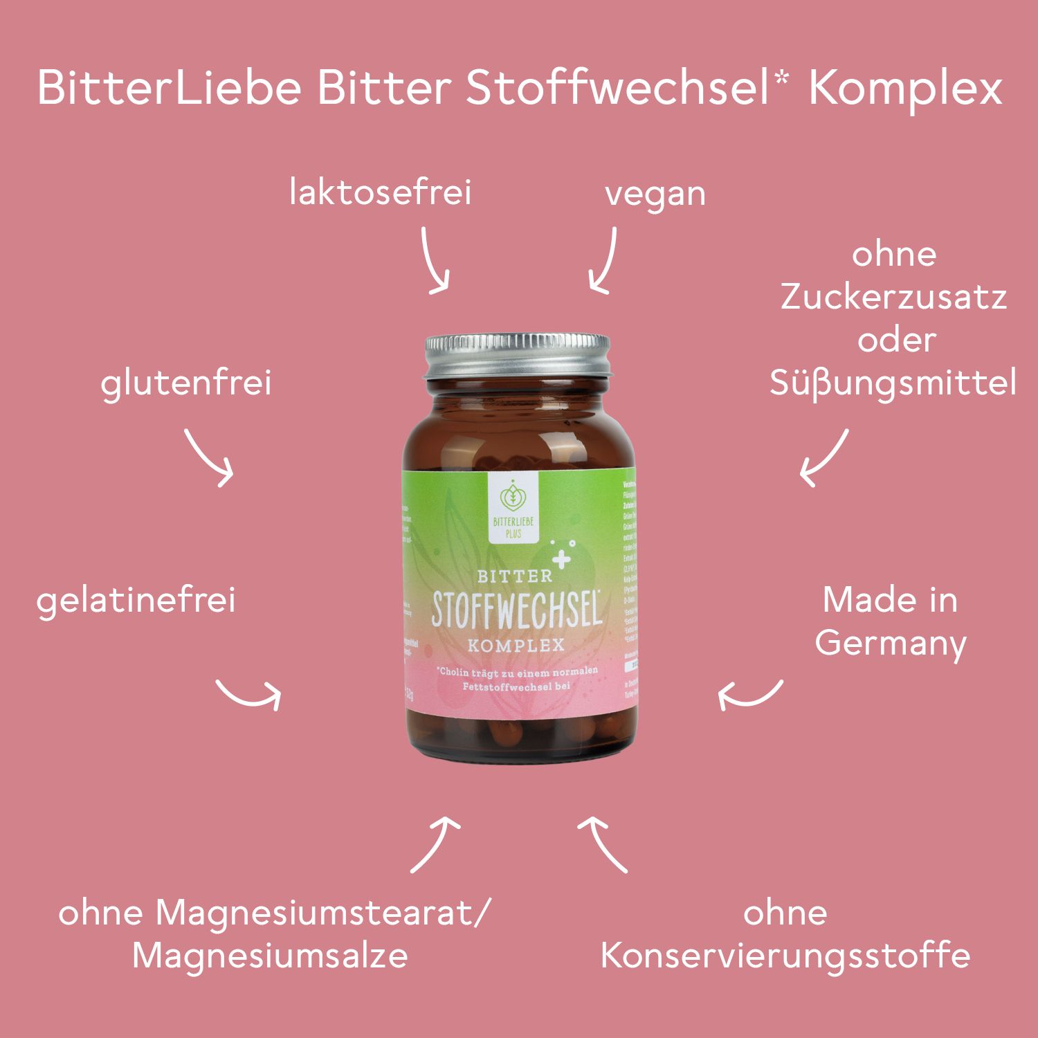 BitterLiebe® Plus Bitter Stoffwechsel* Komplex