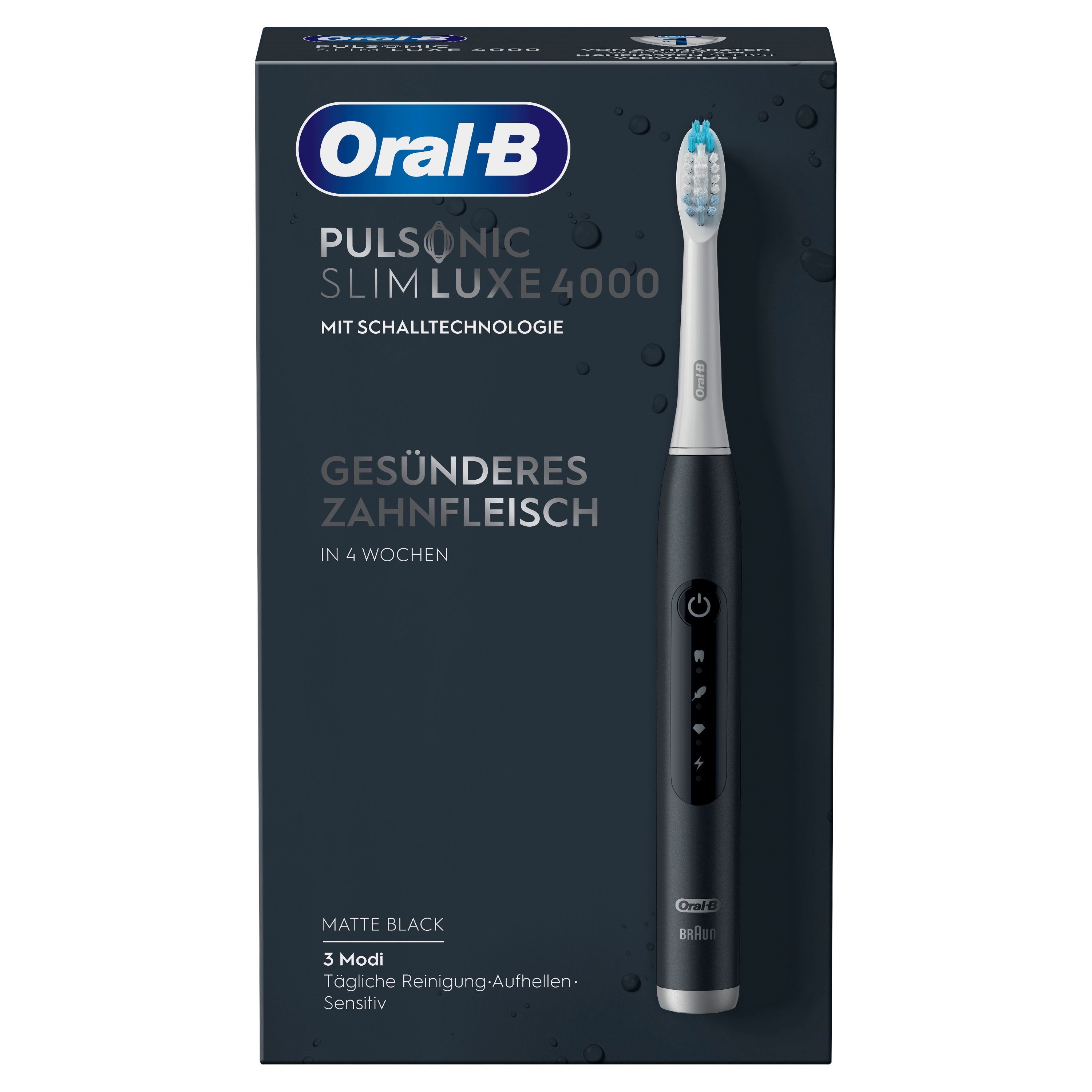 Oral-B - Elektrische Zahnbürste "Pulsonic Slim Luxe" in Matt Black