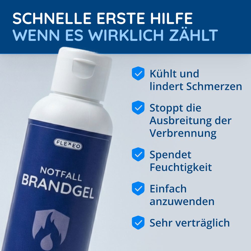 FLEXEO Notfall Brandgel