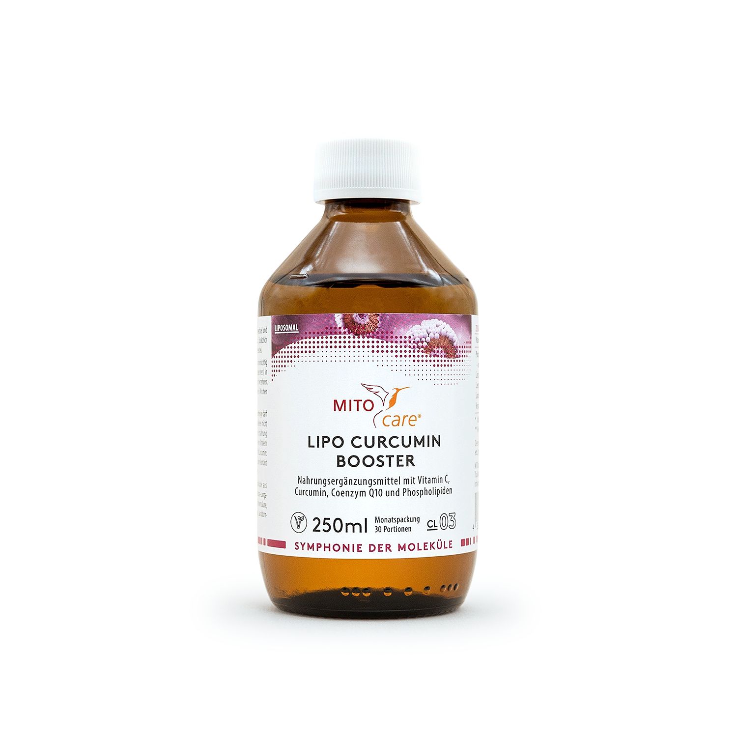 Lipo Curcumin Booster Flüssigkeit zum Einnehmen 250 ml