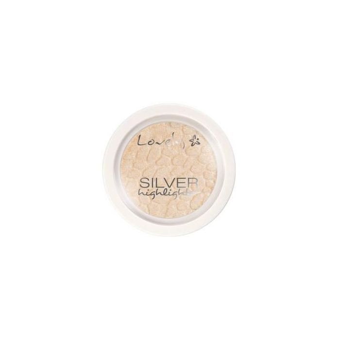 Silberner Highlighter-Gesichtsbeleuchter 1 St