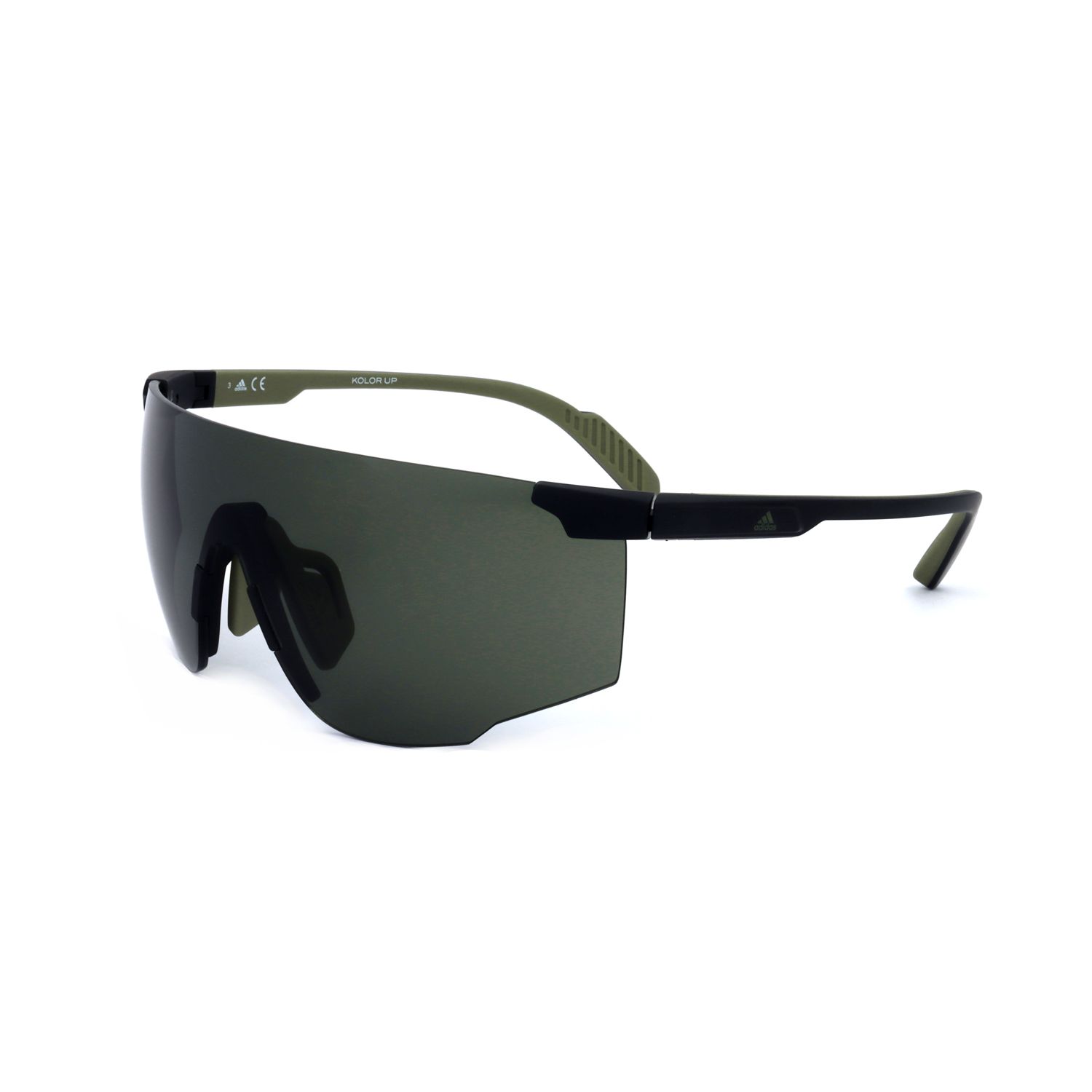 Adidas occhiali da sole uomo SP0031-H black green