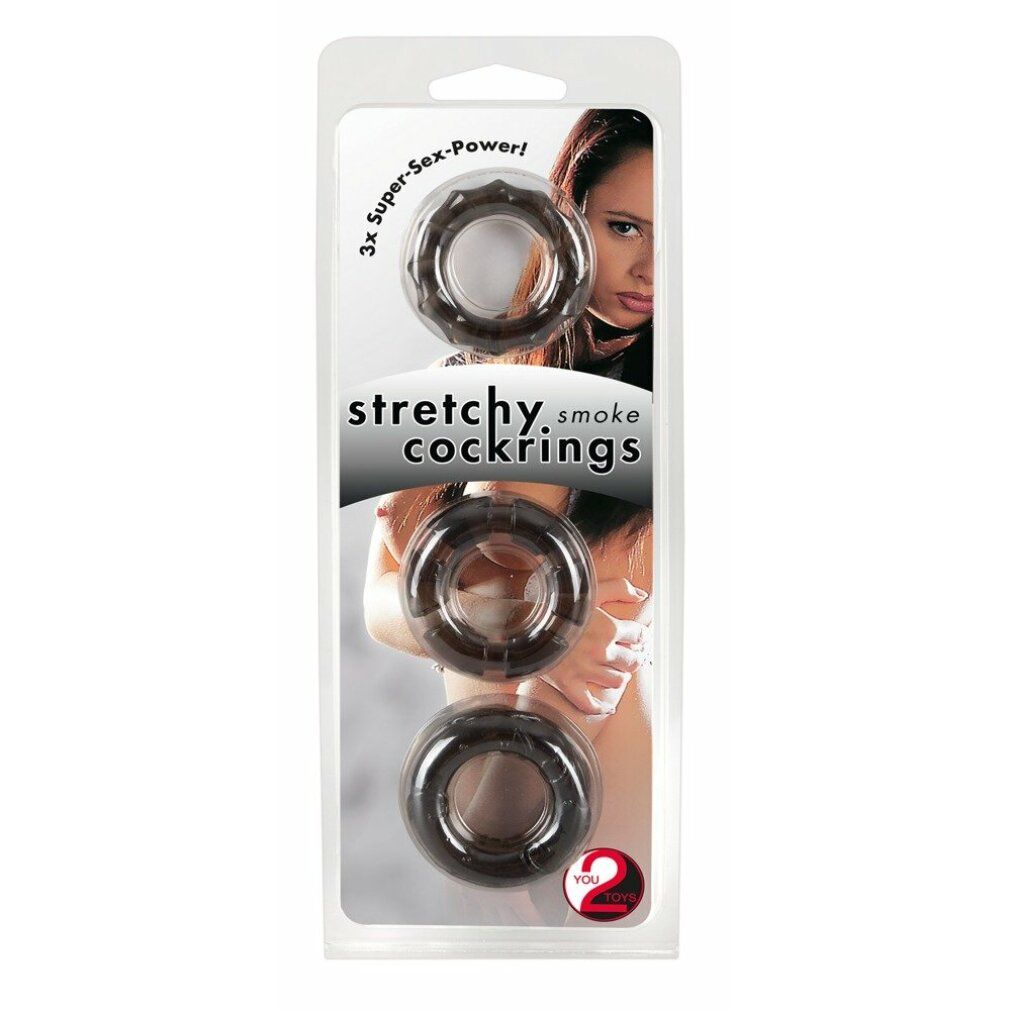 Penisringset „stretchy rings“, 3-teilig | You2Toys