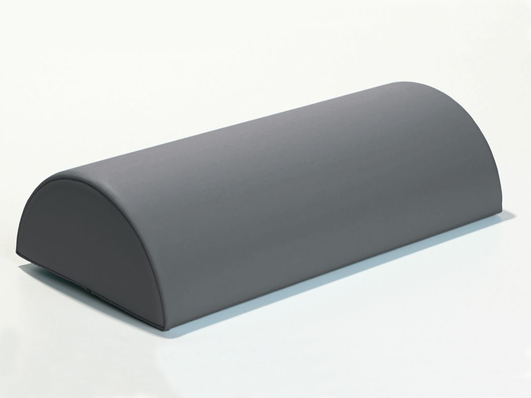 Kübler Sport® Halbrolle - Lagerungshilfe, Grau, 60 x 20 x 10 cm