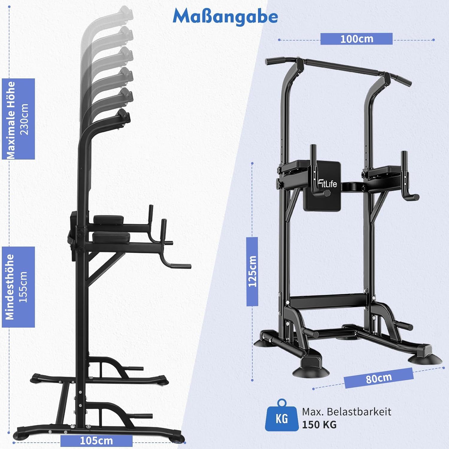 DH FitLife multifunktional Dip Station
